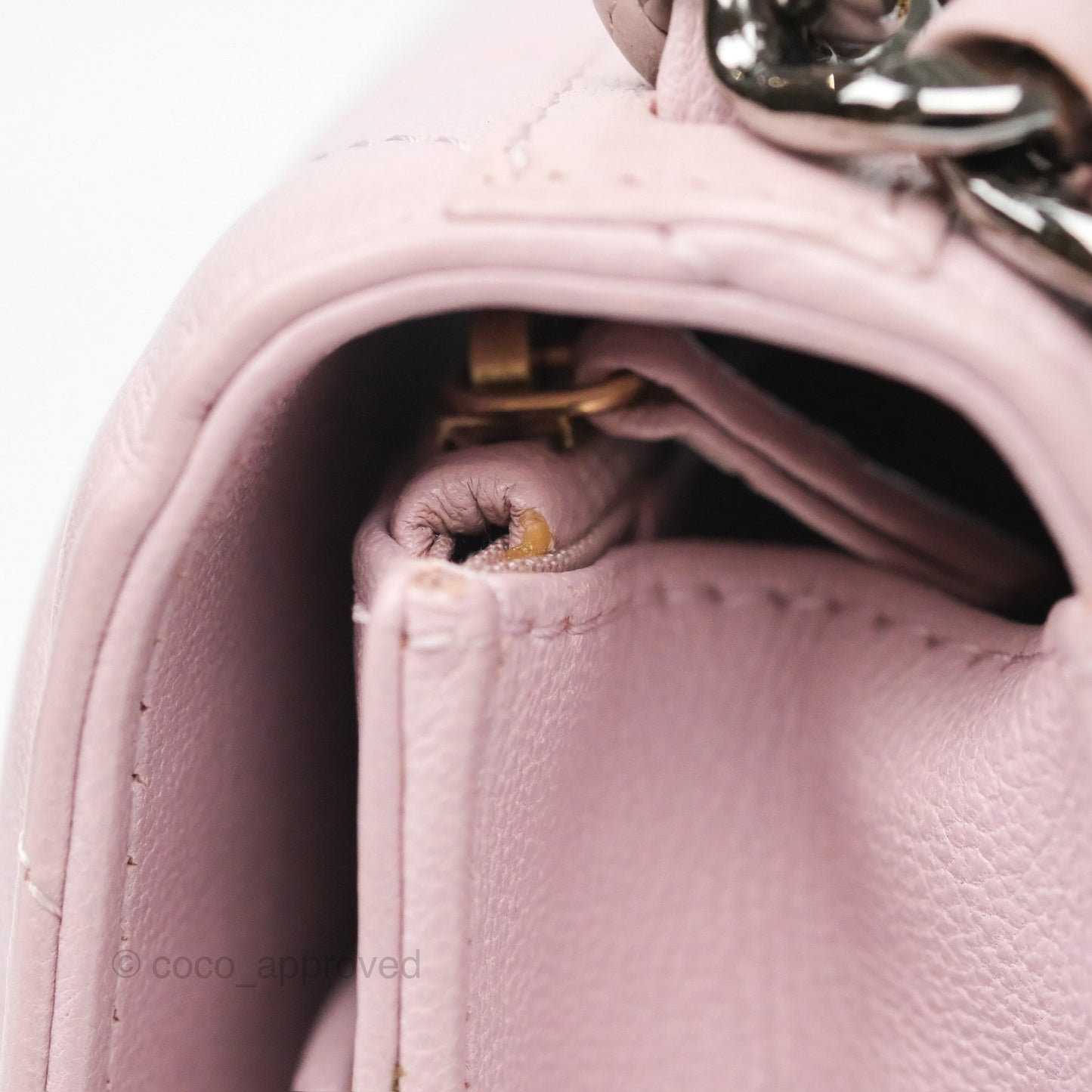Chanel 19 Wallet on Chain WOC Light Pink Lambskin Mixed Hardware