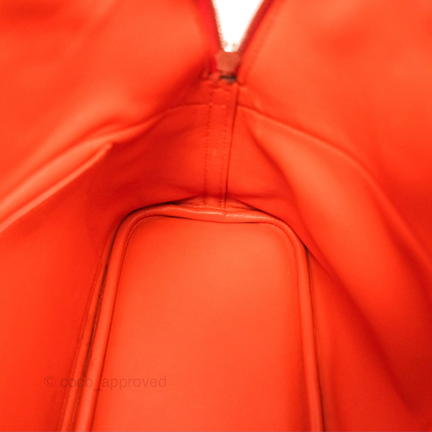 Hermès Bolide 31 Orange H Clemence Palladium Hardware
