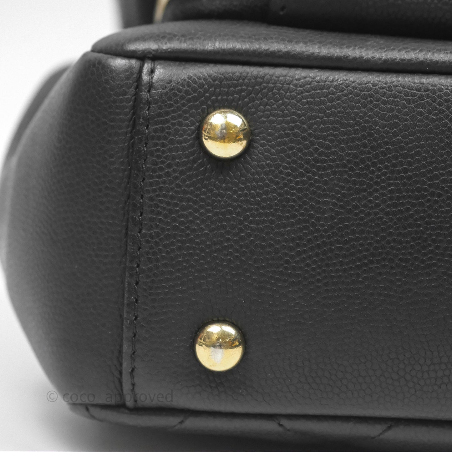 Chanel Quilted Small Business Affinity Flap Black Caviar Gold Hardware