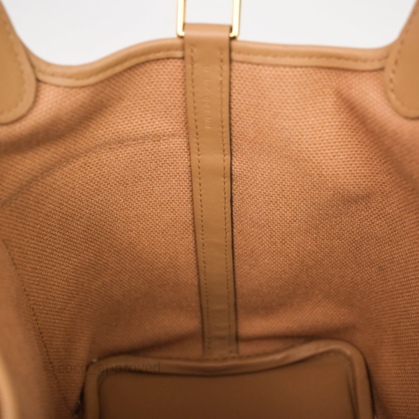 Hermes Picotin Lock 18 Cargo Pockets Chai 0M Goeland/Swift Gold Hardware