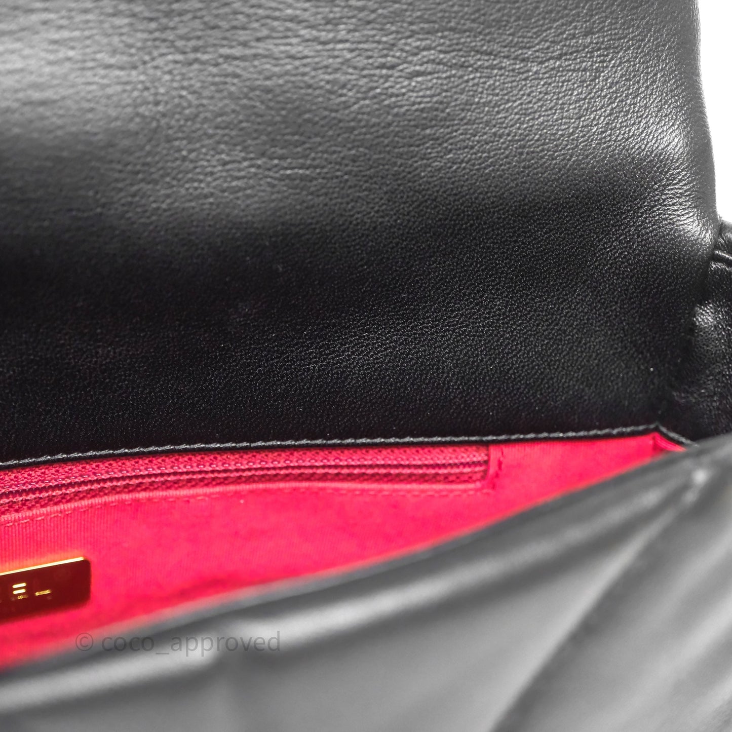 Chanel 19 Medium Black Mixed Hardware