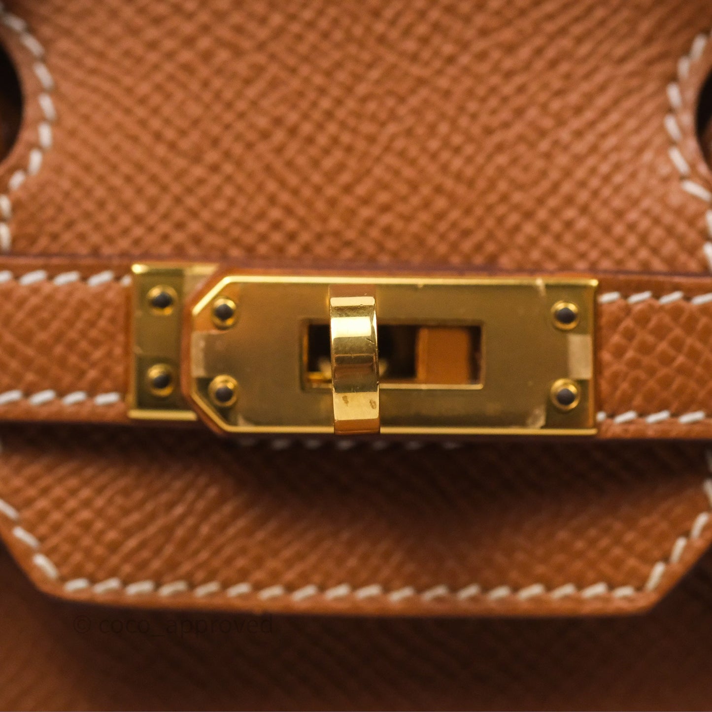Hermès Birkin 25 Sellier Gold 37 Epsom Gold Hardware