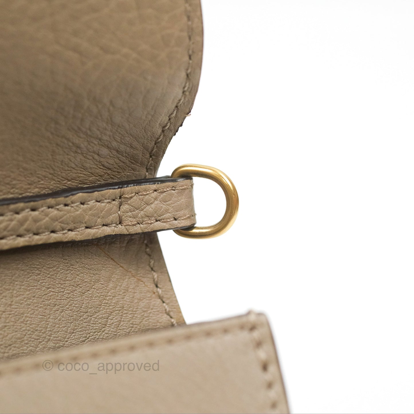 Chloé Nile Minaudière Bracelets Bag Motty Grey Calfskin