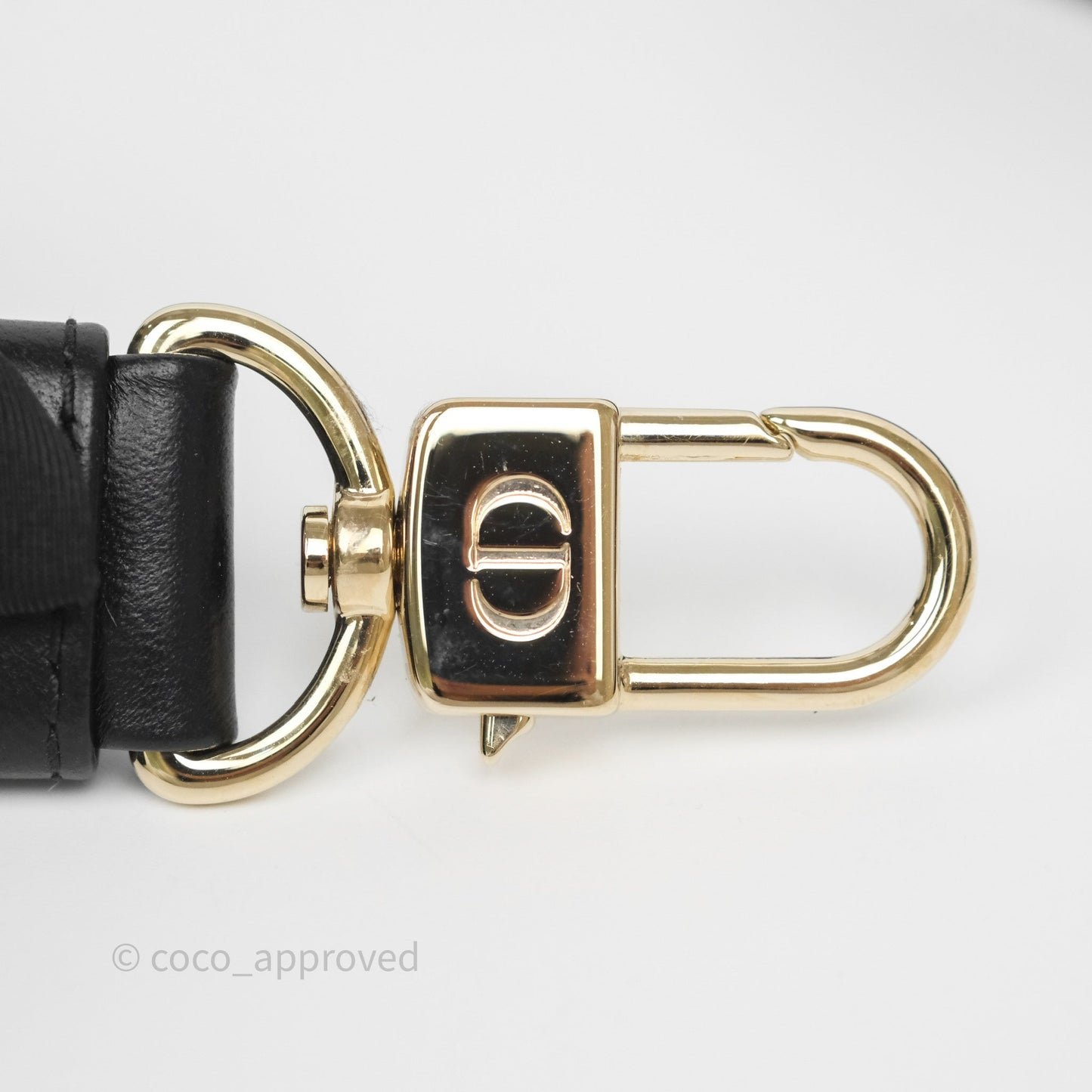 Dior Small Lady D-Joy Bag Black Lambskin Cannage Gold Hardware