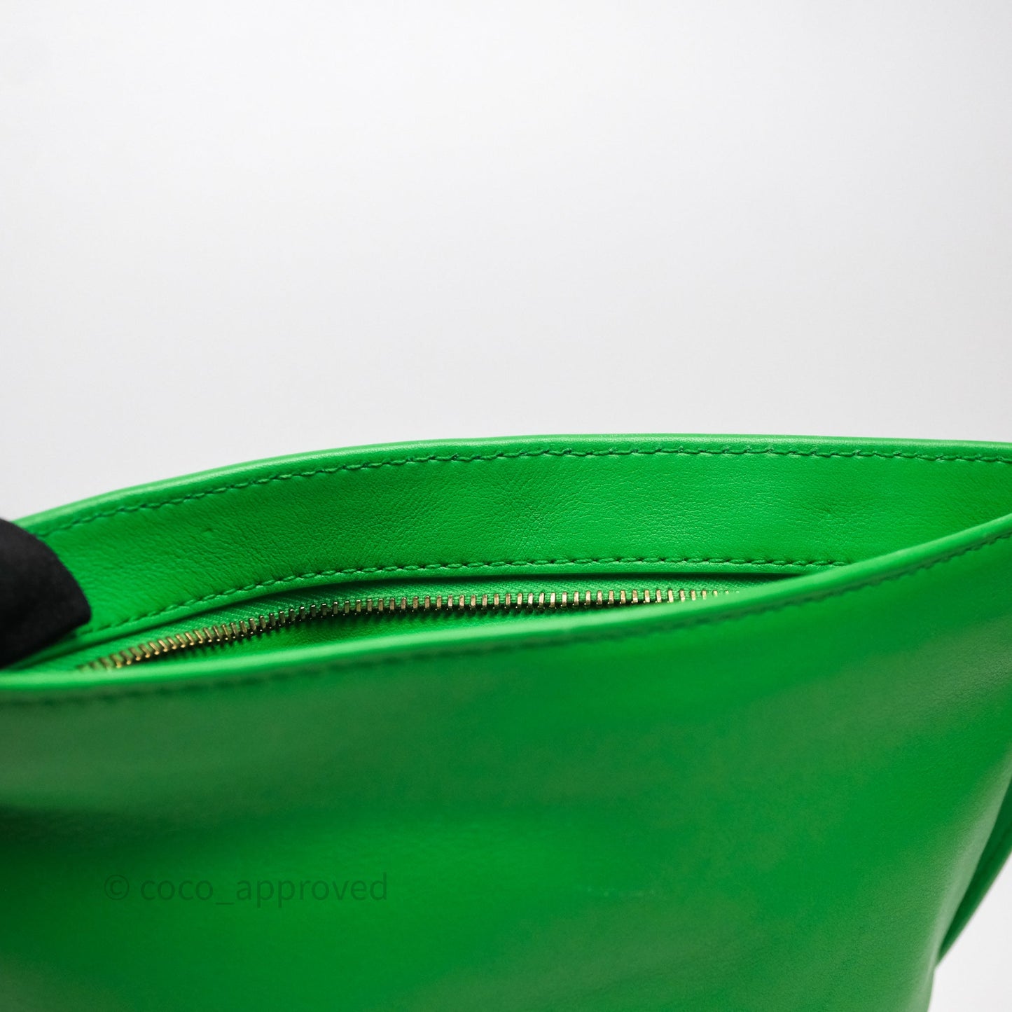 Bottega Veneta Mini Twist Knot Bag Green