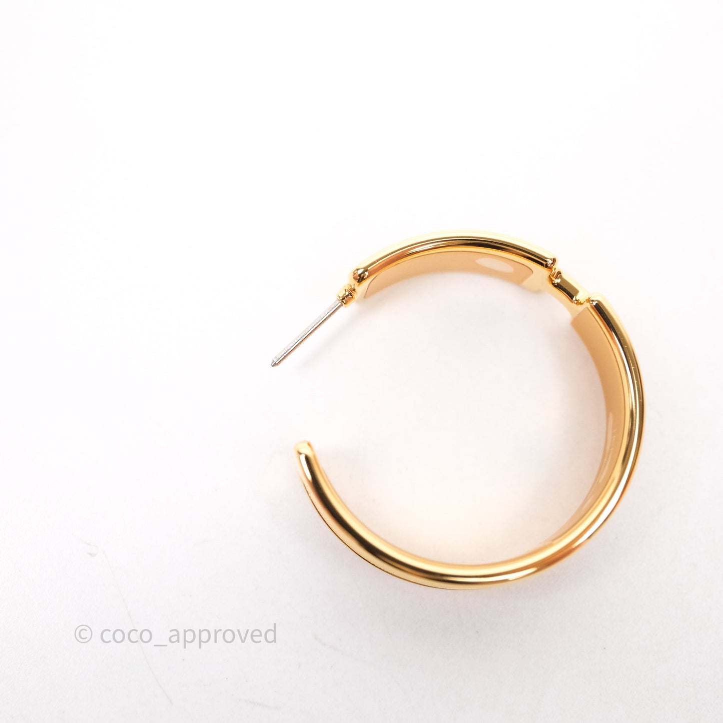Hermes Olympe Earrings Rose