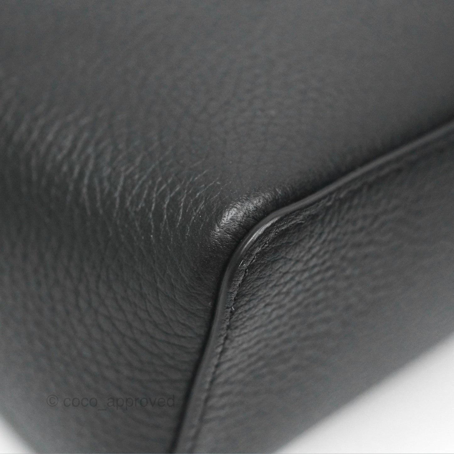 Loro Piana Extra Pocket L19 Black Grained Calfskin