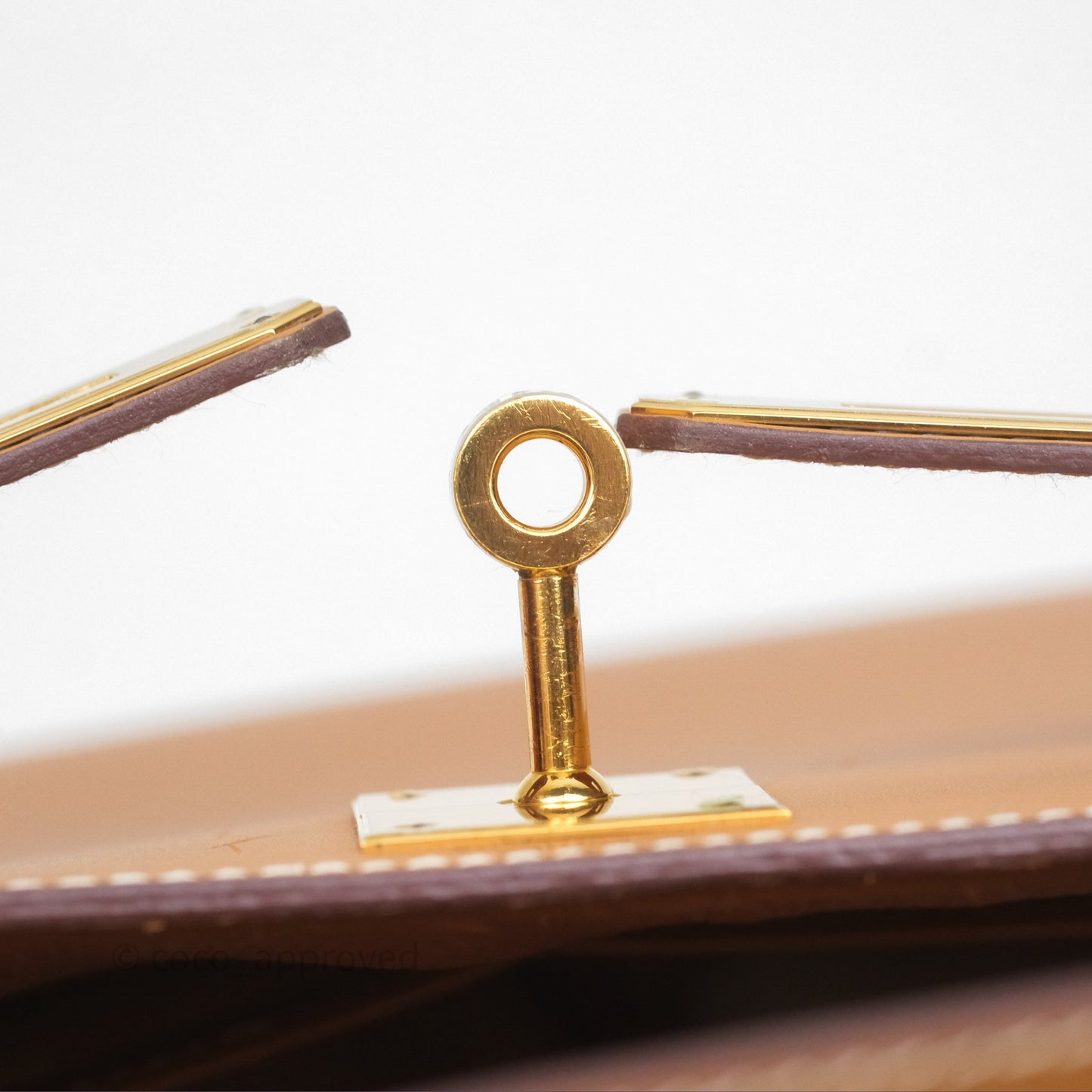 Hermès Kelly II 28 Sellier Gold 37 Chamonix Leather Gold Hardware