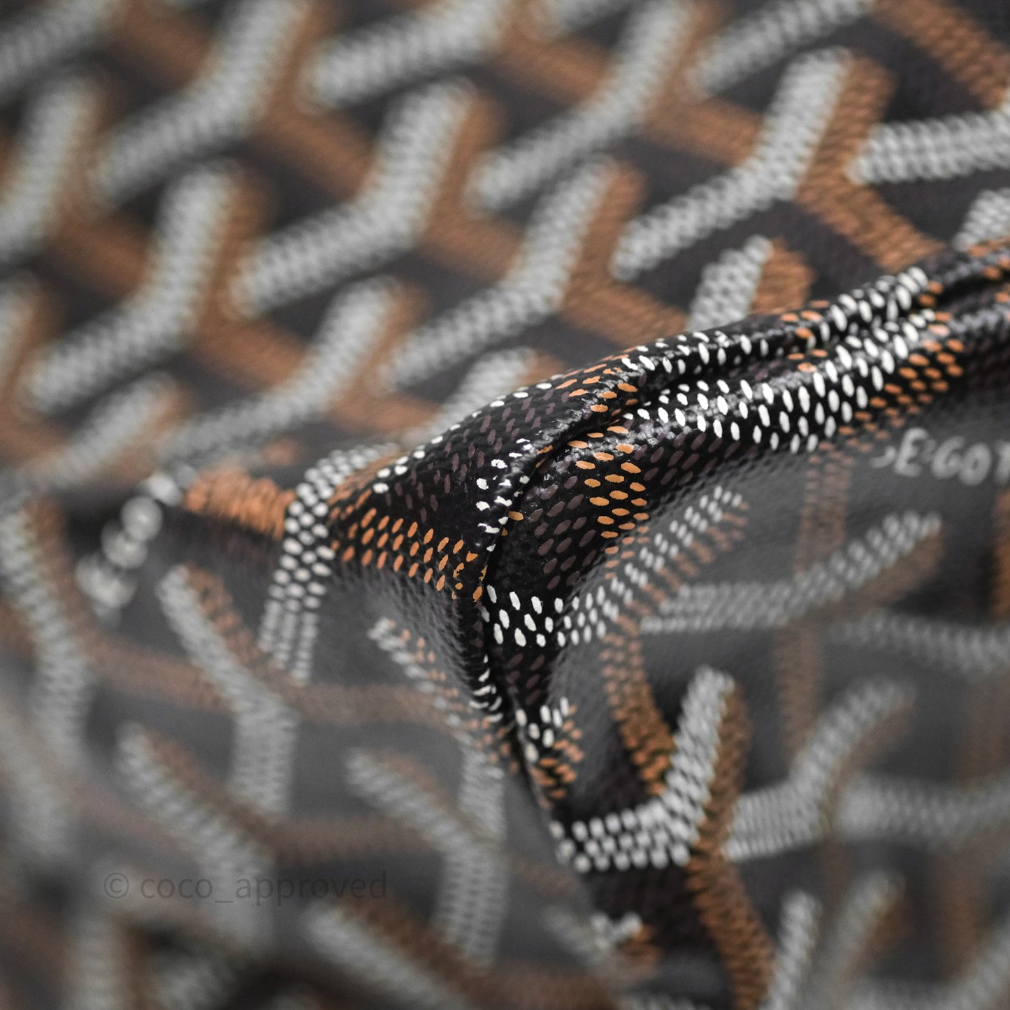 Goyard Bohème Hobo Bag Black Goyardine Canvas