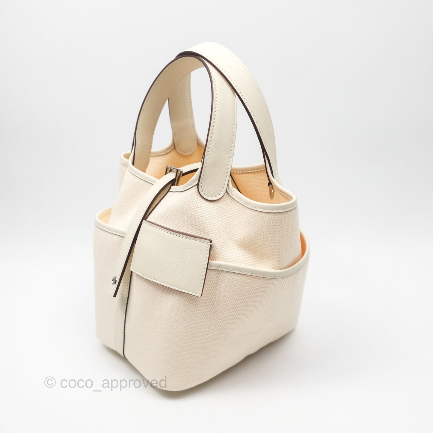 Hermès Picotin Lock 18 Cargo Pockets Nata I2 Palladium Hardware