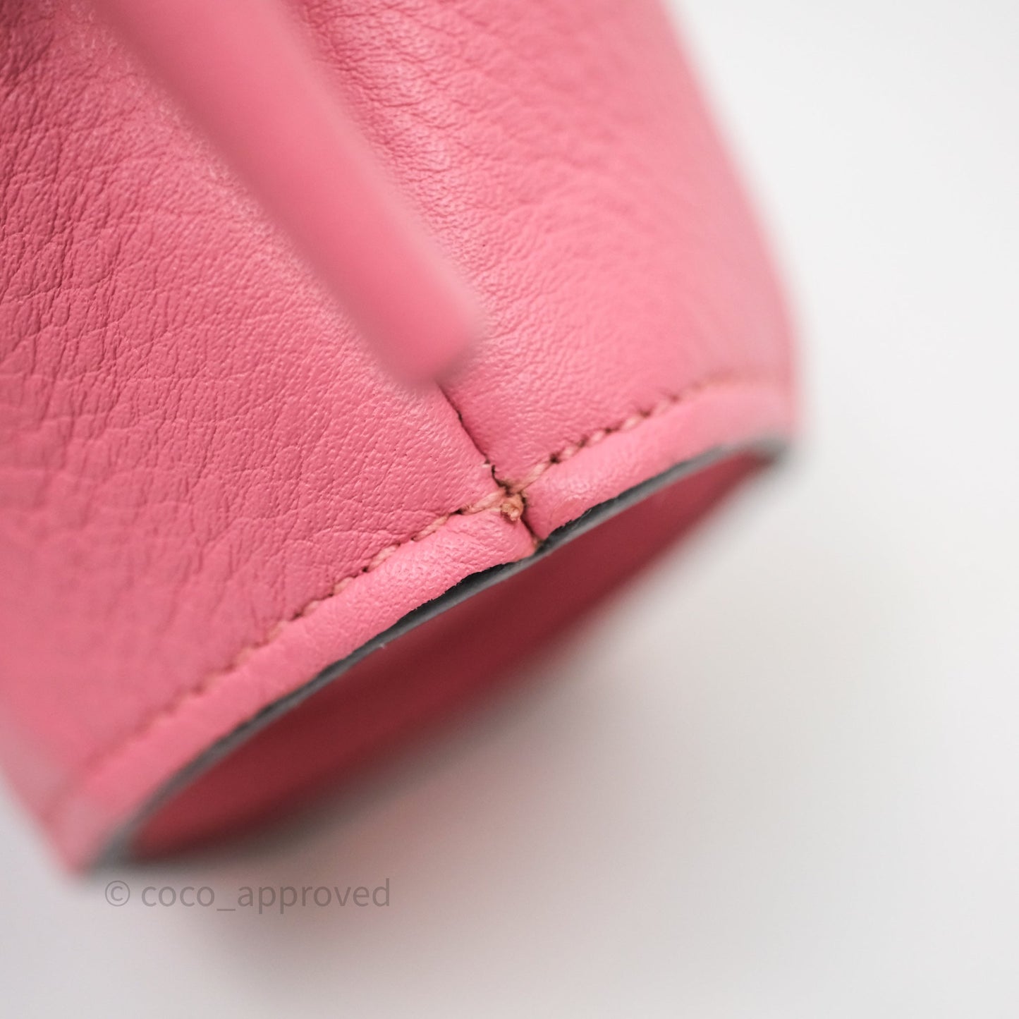Loewe Elephant Coin Case Pink