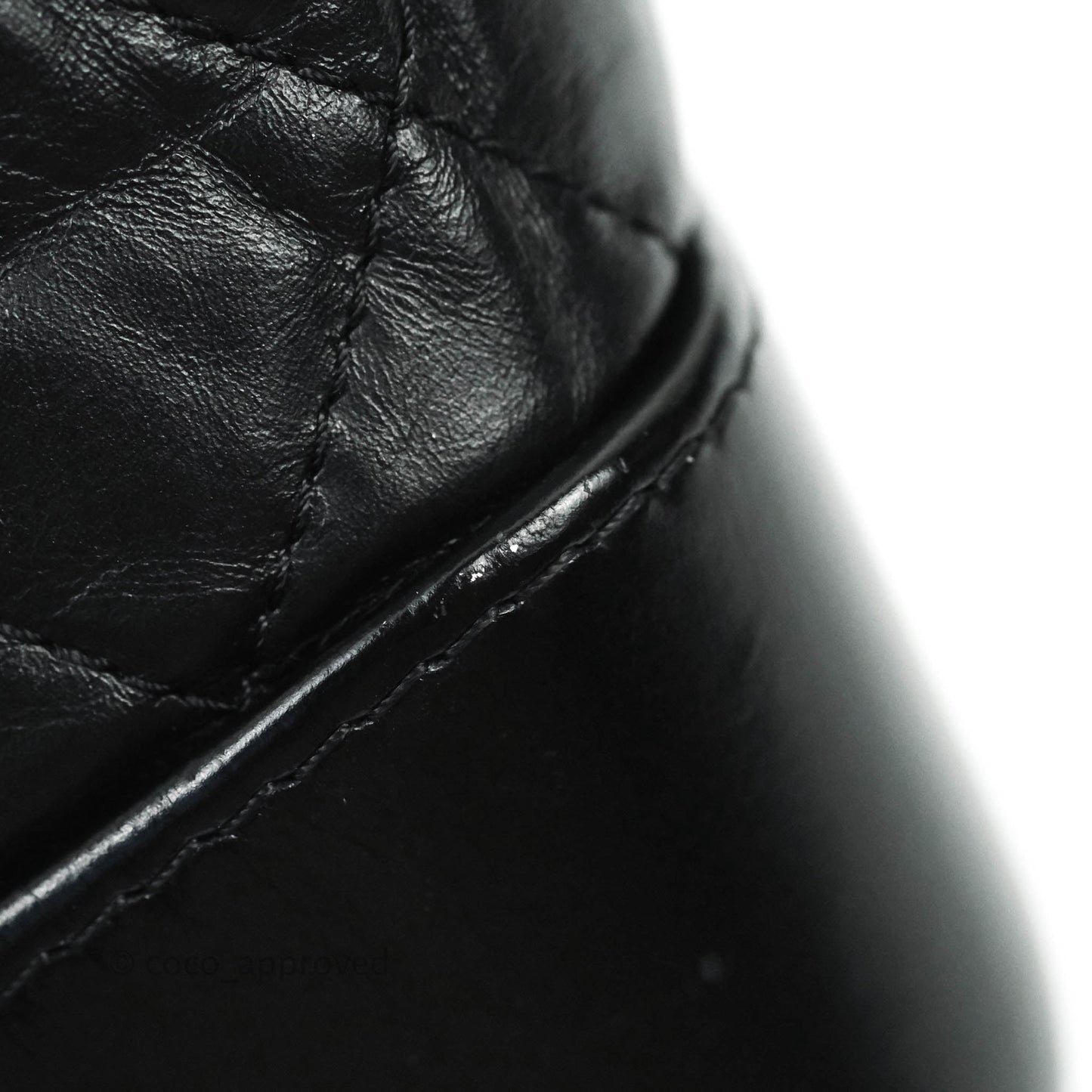 Chanel Small Gabrielle Backpack Black Aged Calfskin