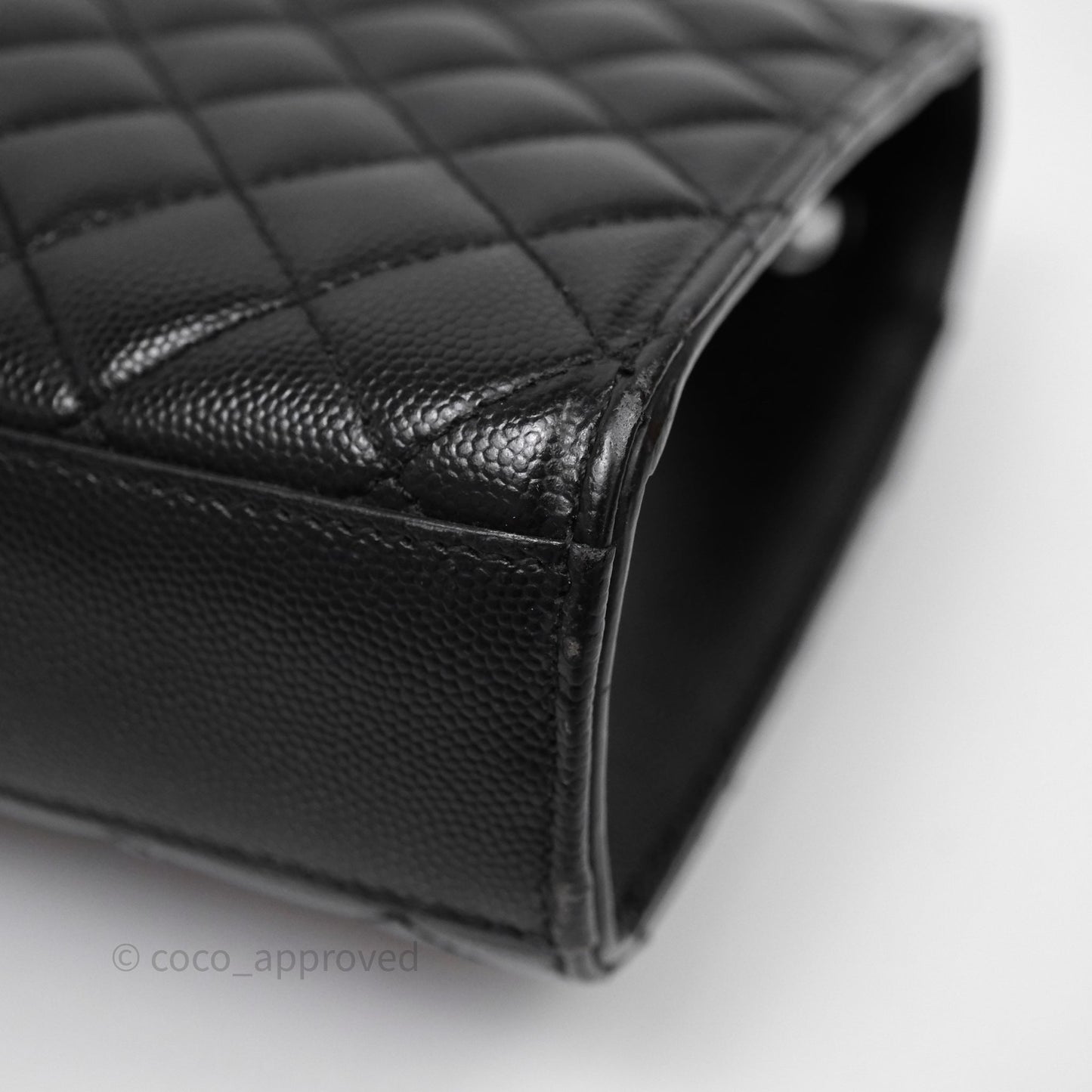 Saint Laurent Envelope Medium So Black Caviar