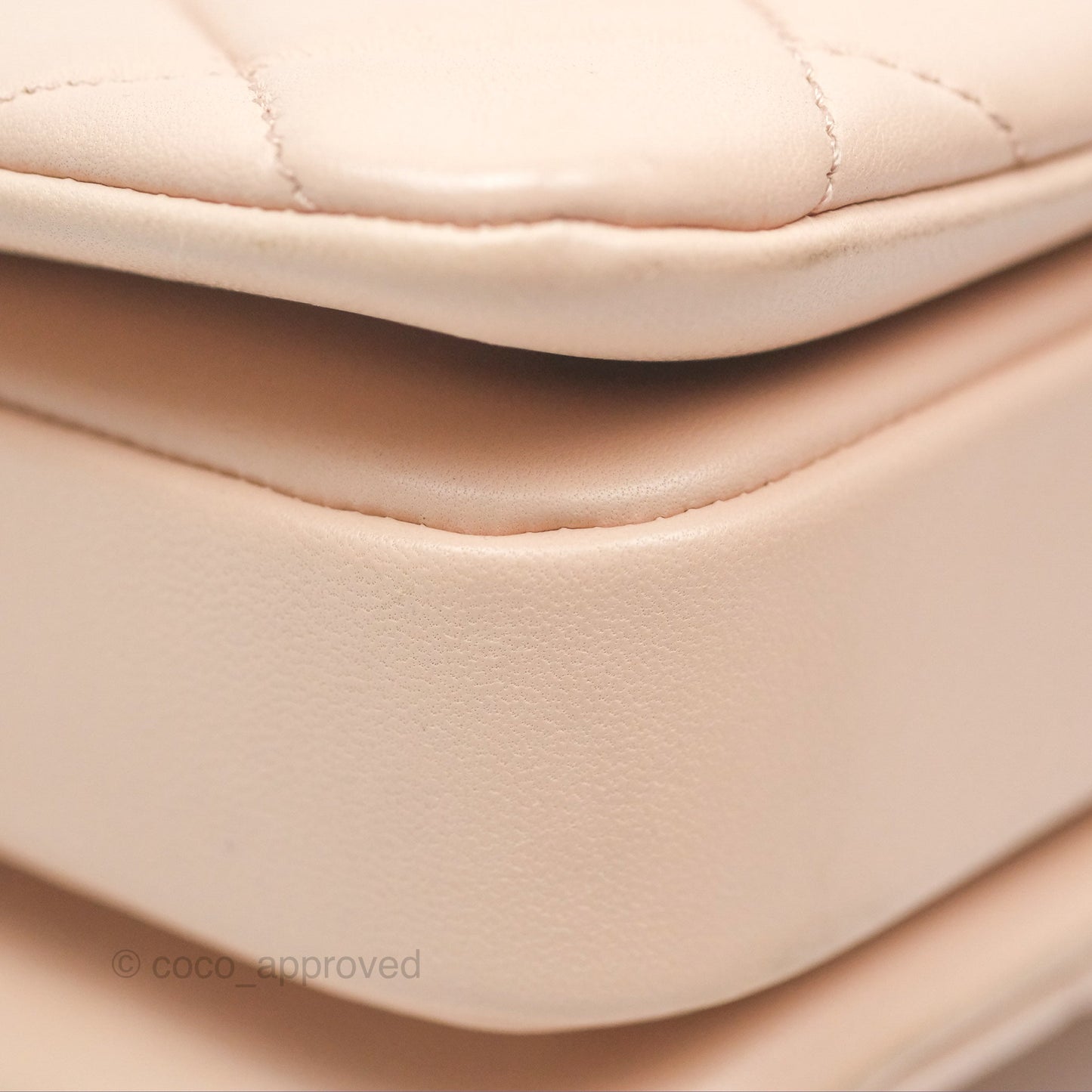Chanel Trendy CC Small Beige Lambskin Gold Hardware