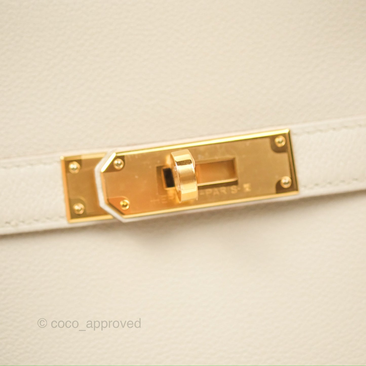Hermès Mini Jypsiere Beton Evercolor Gold Hardware