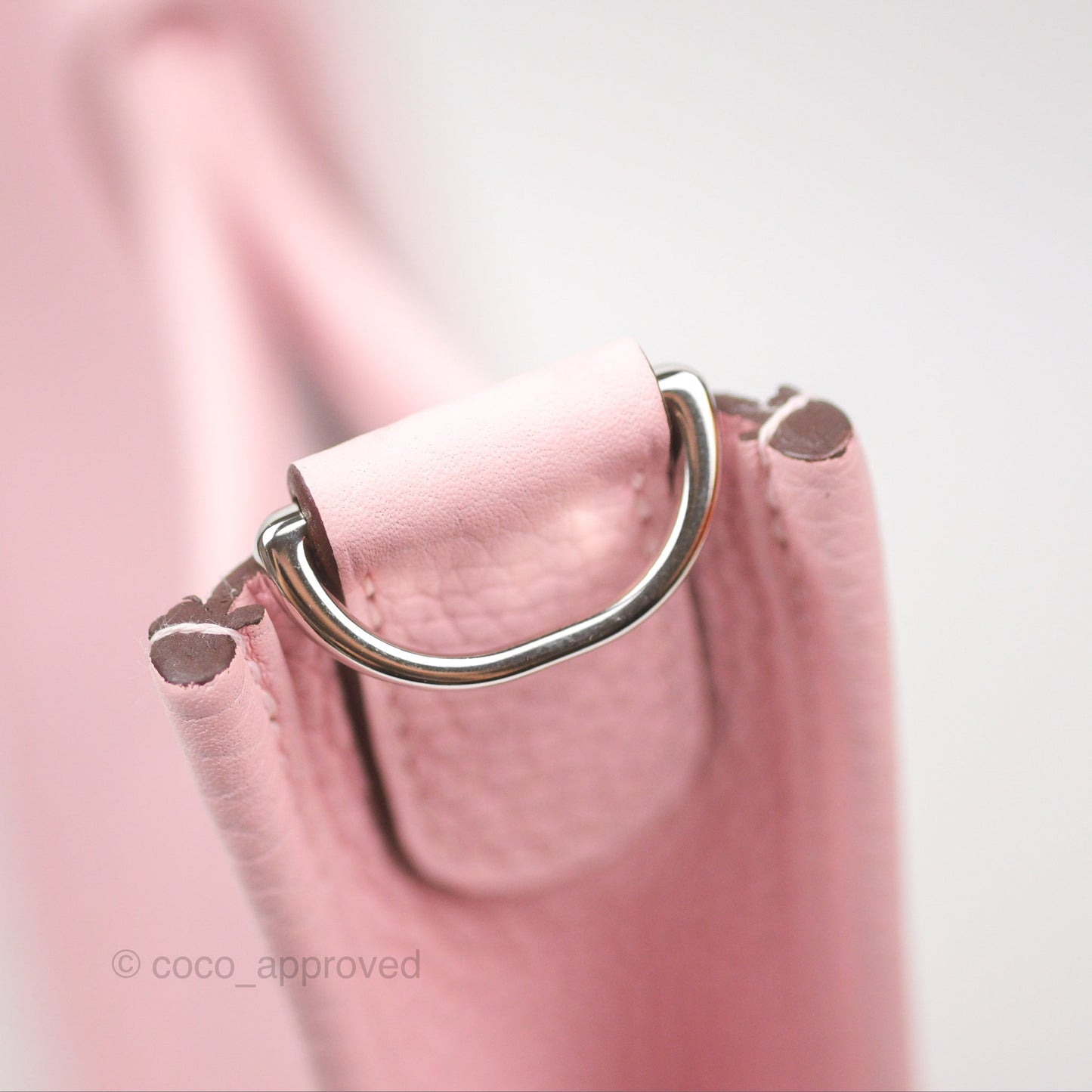 Hermes Evelyne III 29 Rose Sakura 3Q Clemence Palladium Hardware