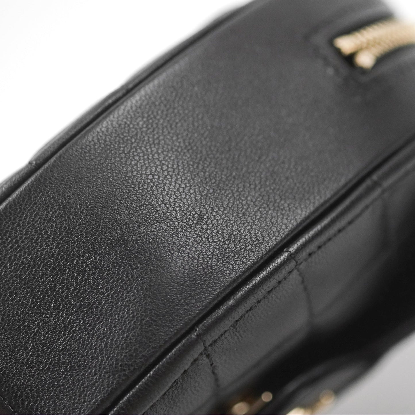Chanel Small Heart Bag Black Lambskin Gold Hardware 22S
