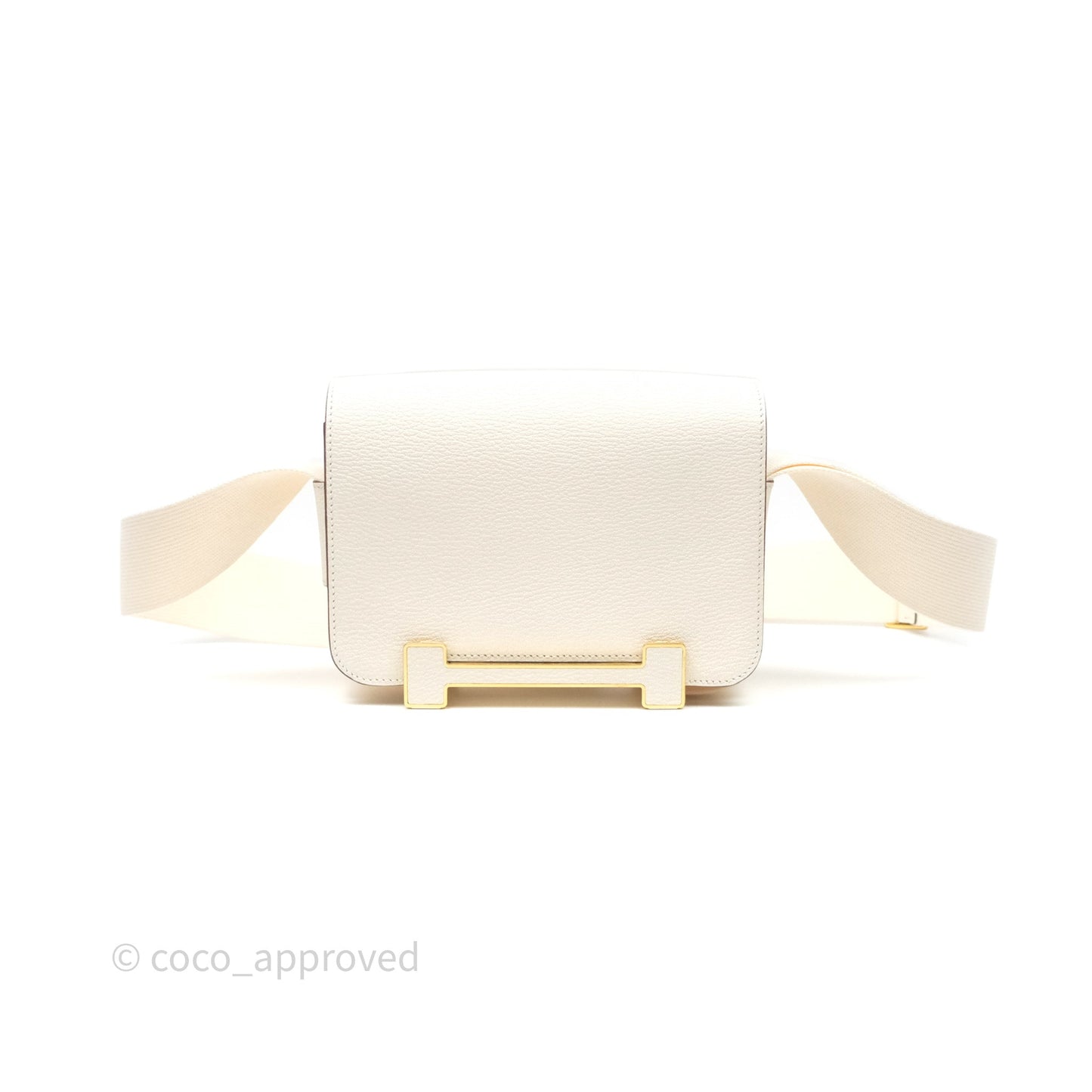 Hermès Geta Bag Nata I2 Chevre Mysore Gold Hardware