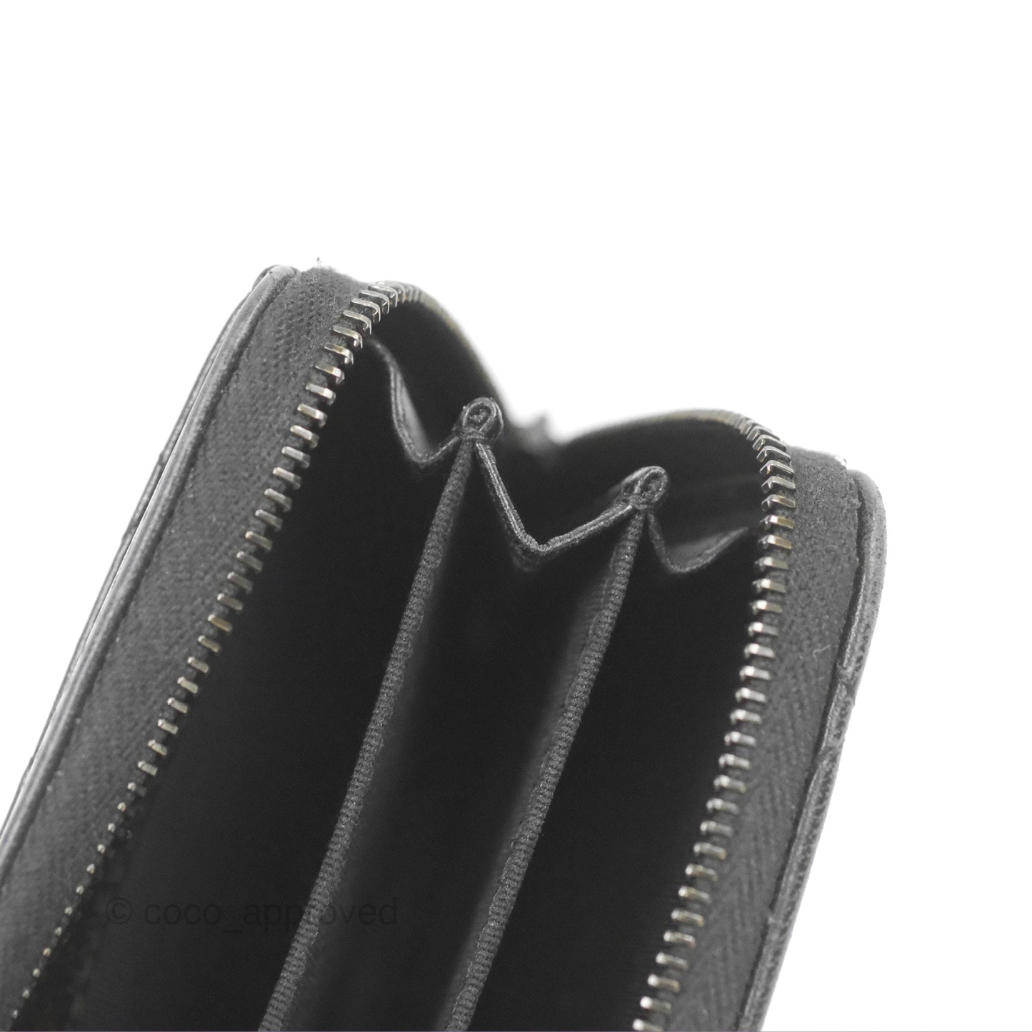 Chanel Classic Zipped Coin Purse So Black Lambskin