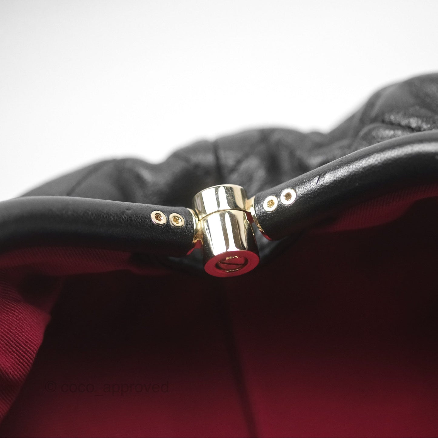 Chanel Quilted Clutch with Chain Black Lambskin Gold Hardware