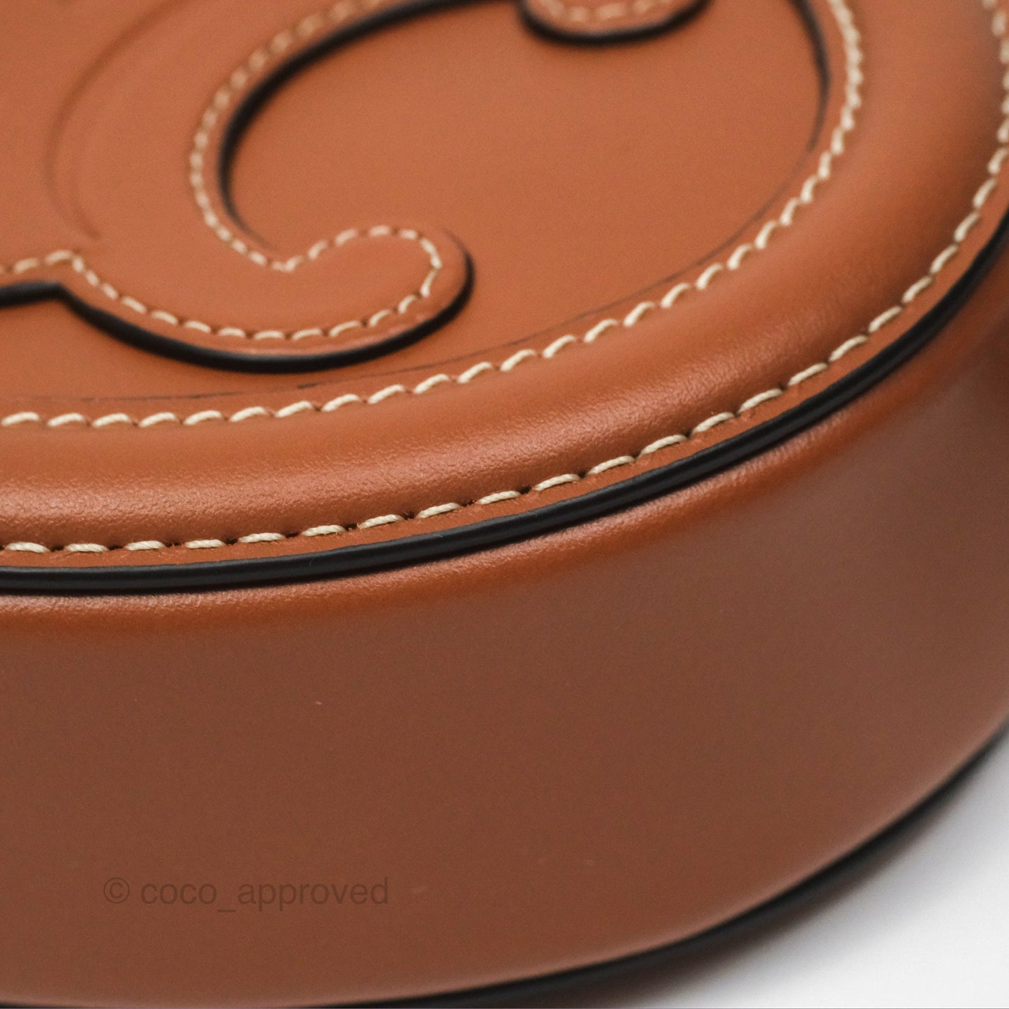 Celine Oval Bag Cuir Triomphe Tan Calfskin