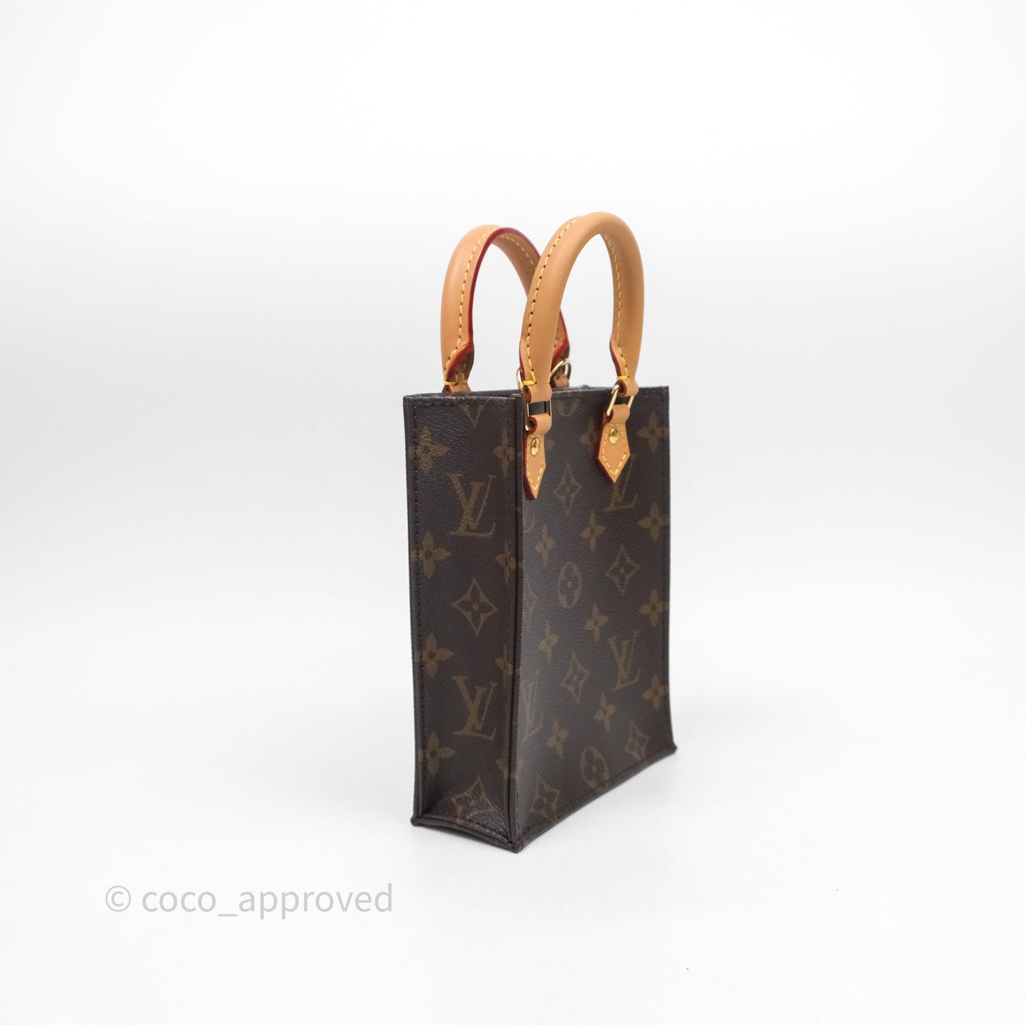 Louis Vuitton Petit Sac Plat Bag Monogram Canvas