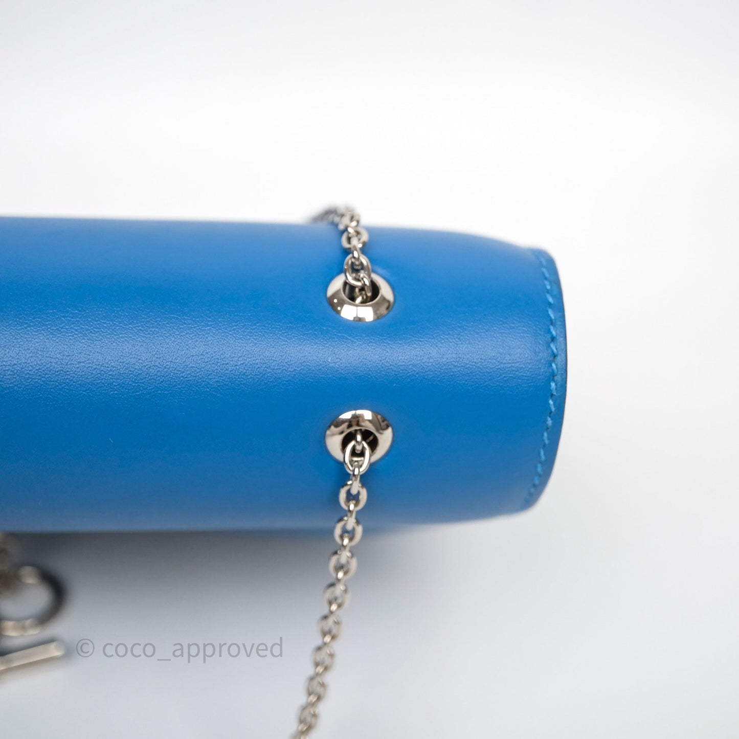 Hermès Catenina Bleu de Galice S7 Swift Palladium Hardware