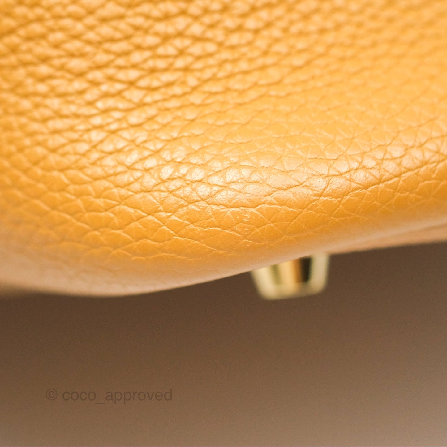 Hermès Picotin 22 Sesame 2S Clemence Gold Hardware