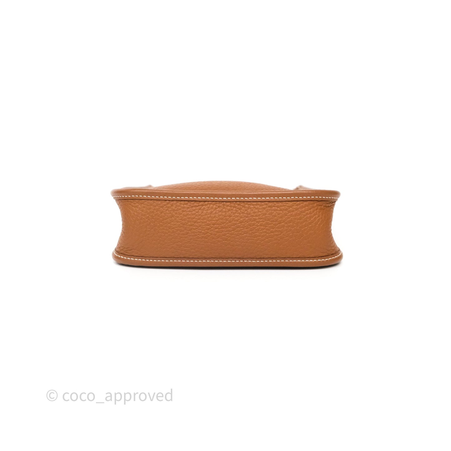 Hermès Mini Evelyne 16 Amazone Gold 37 Clemence Palladium Hardware