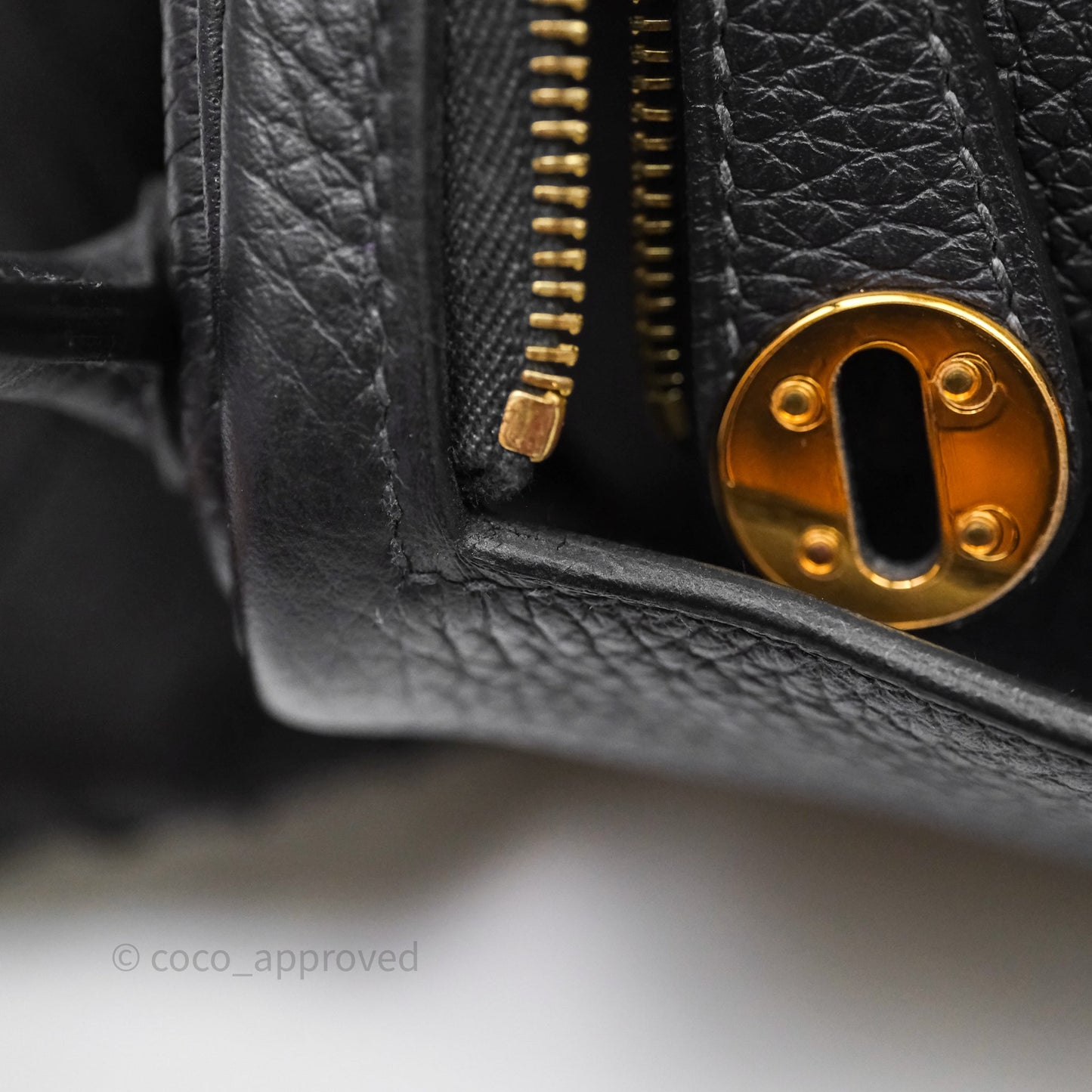 Hermès Mini Lindy 20 Caban 3Y Clemence Gold Hardware