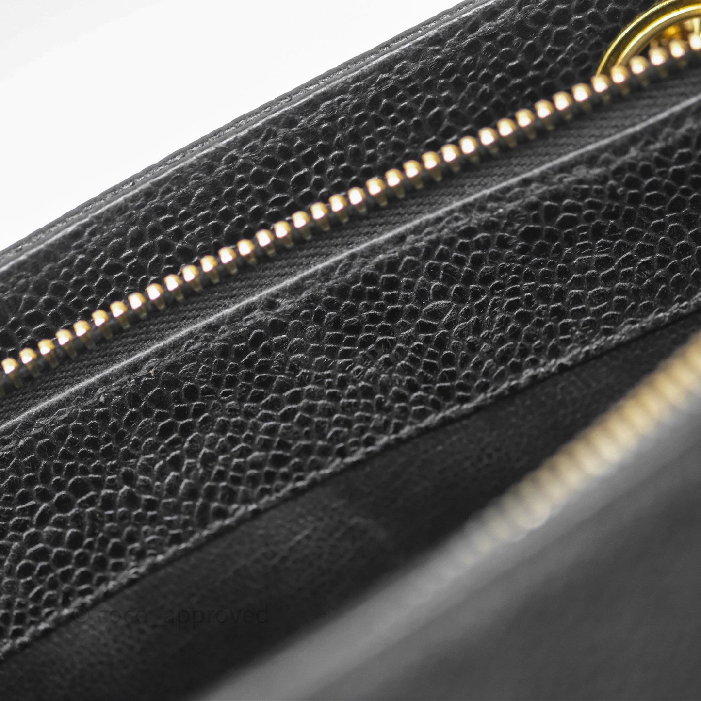 Chanel Vintage Tote Black 24K Gold Hardware