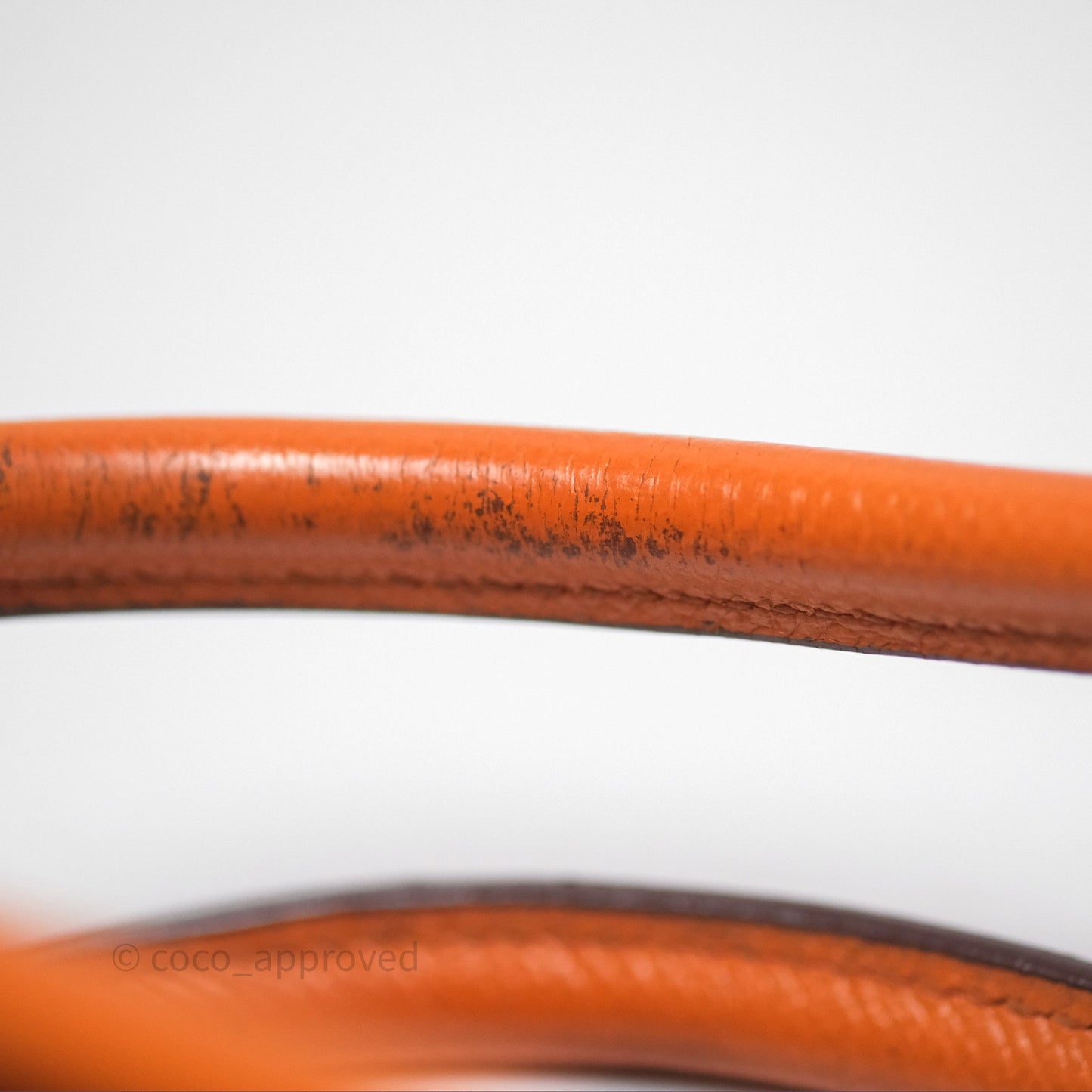 Hermès Birkin 30 Retourne Orange Epsom Palladium Hardware