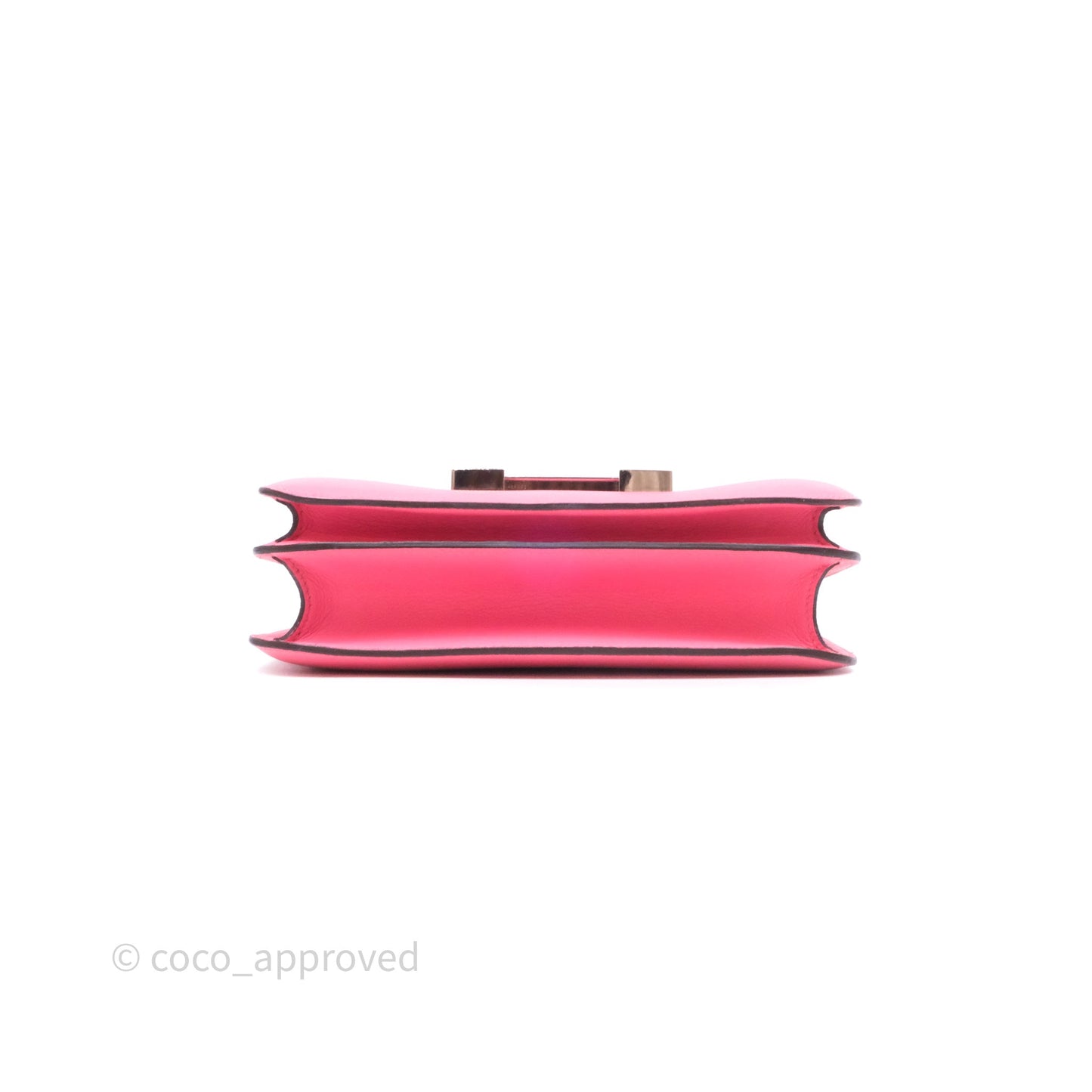 Hermès Constance 24 Rose Azalee 8W Epsom Palladium Hardware