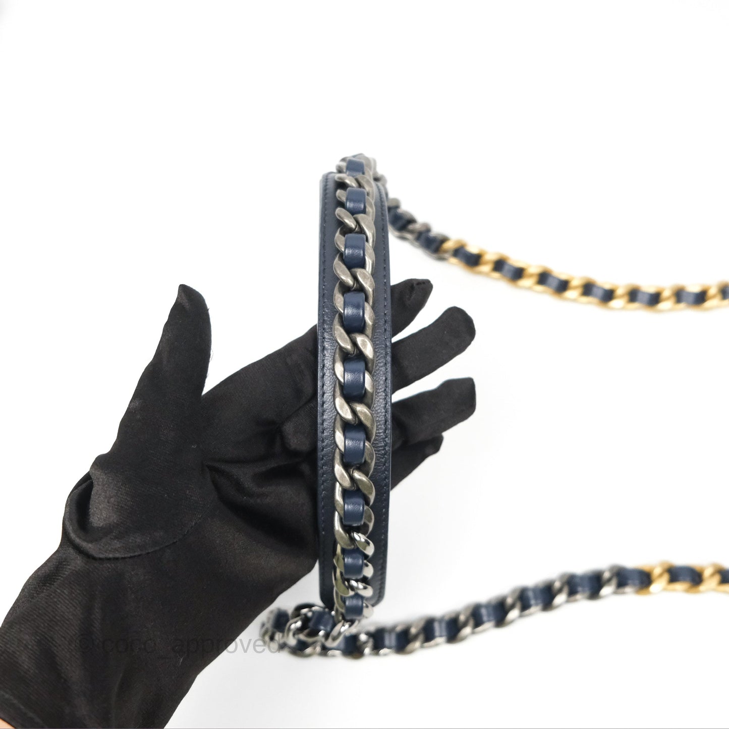 Chanel 19 Small Navy Mixed Hardware