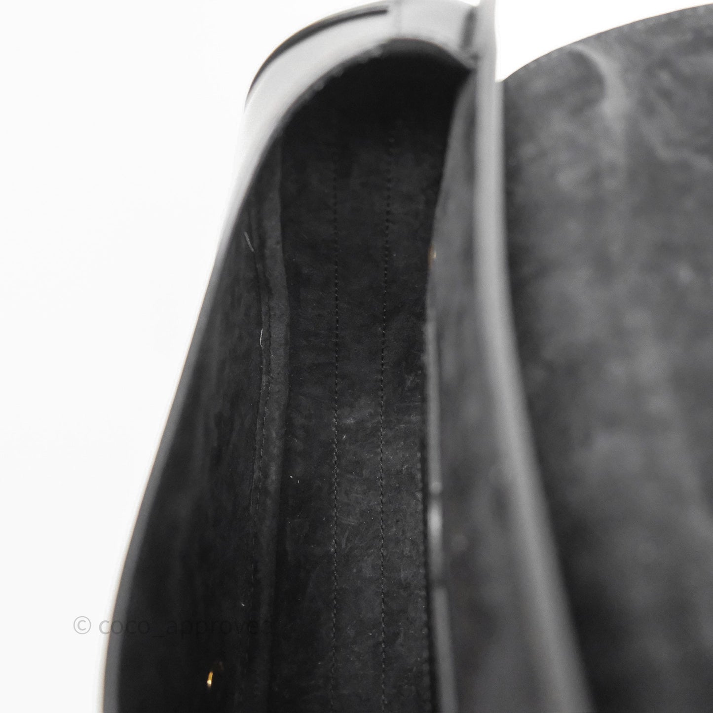 Dior Medium Bobby Flap Black Box Calfskin