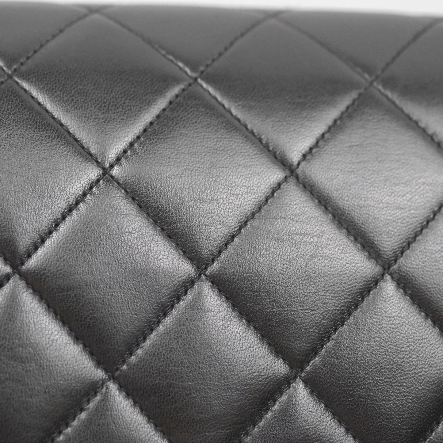 Chanel Vintage Medium Classic Diana Bag Quilted Black Lambskin 24K Gold Hardware