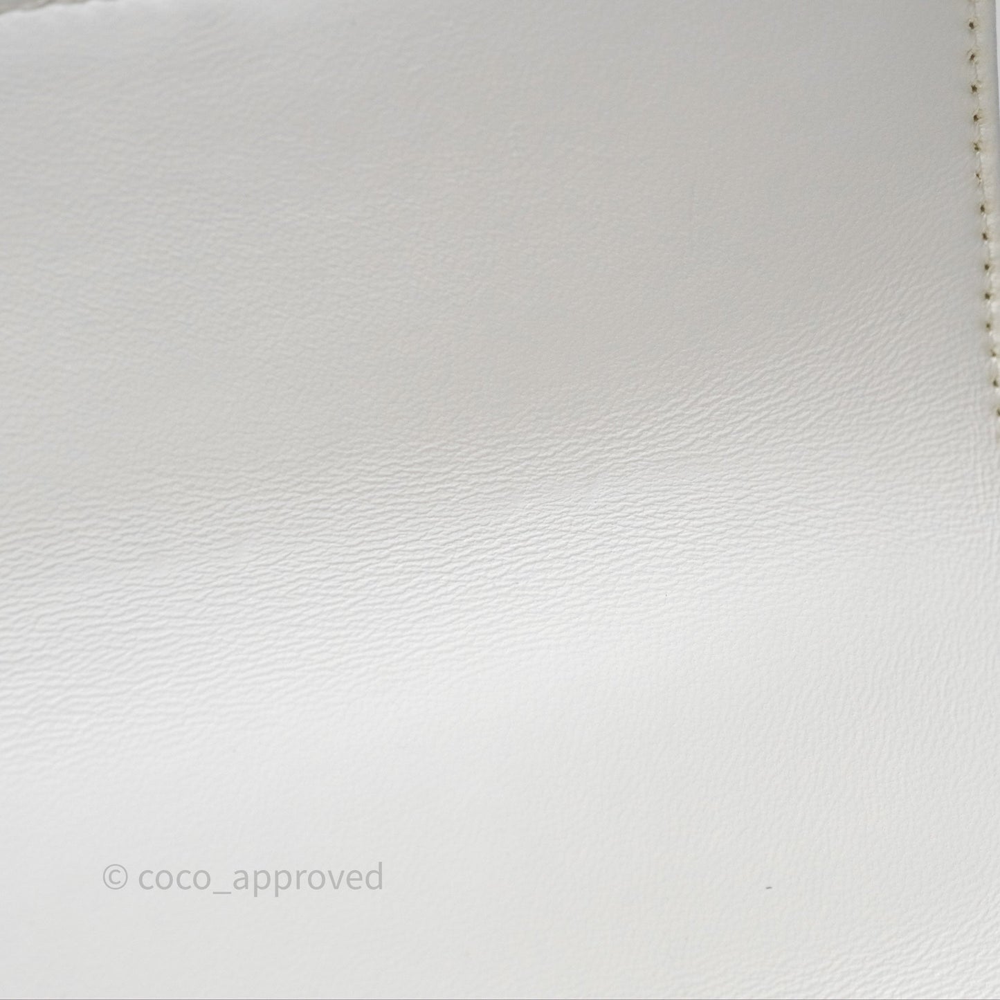 Chanel Crystals Top Handle Mini Rectangular Flap Bag White Lambskin Gold Hardware