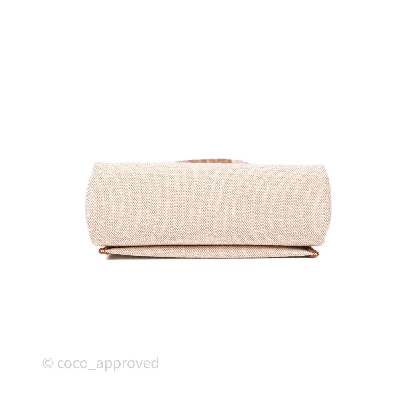 Hermes Mini Herbag Gold Ecru Gold Hardware