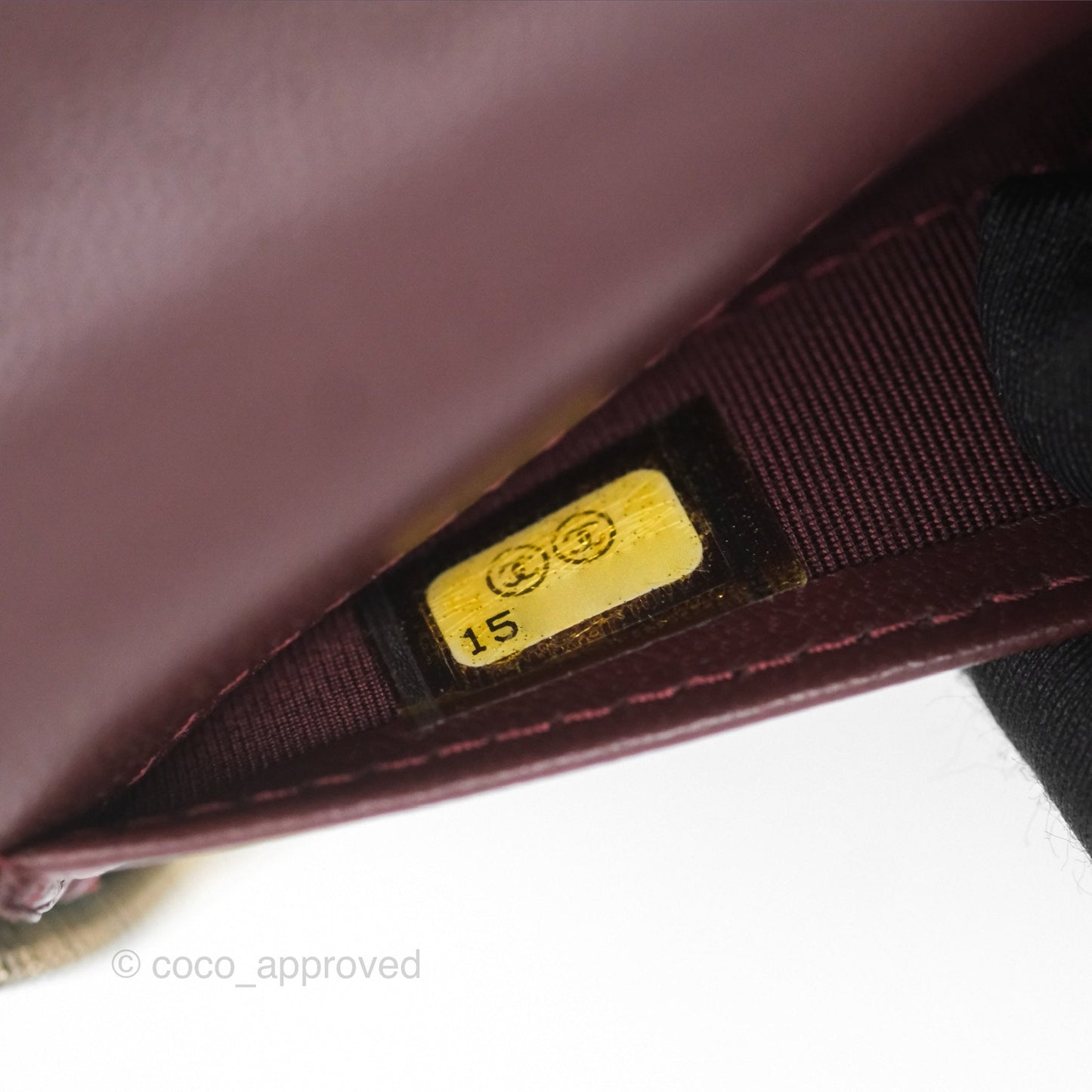 Chanel Zip Around Organiser Wallet Black Lambskin Gold Hardware