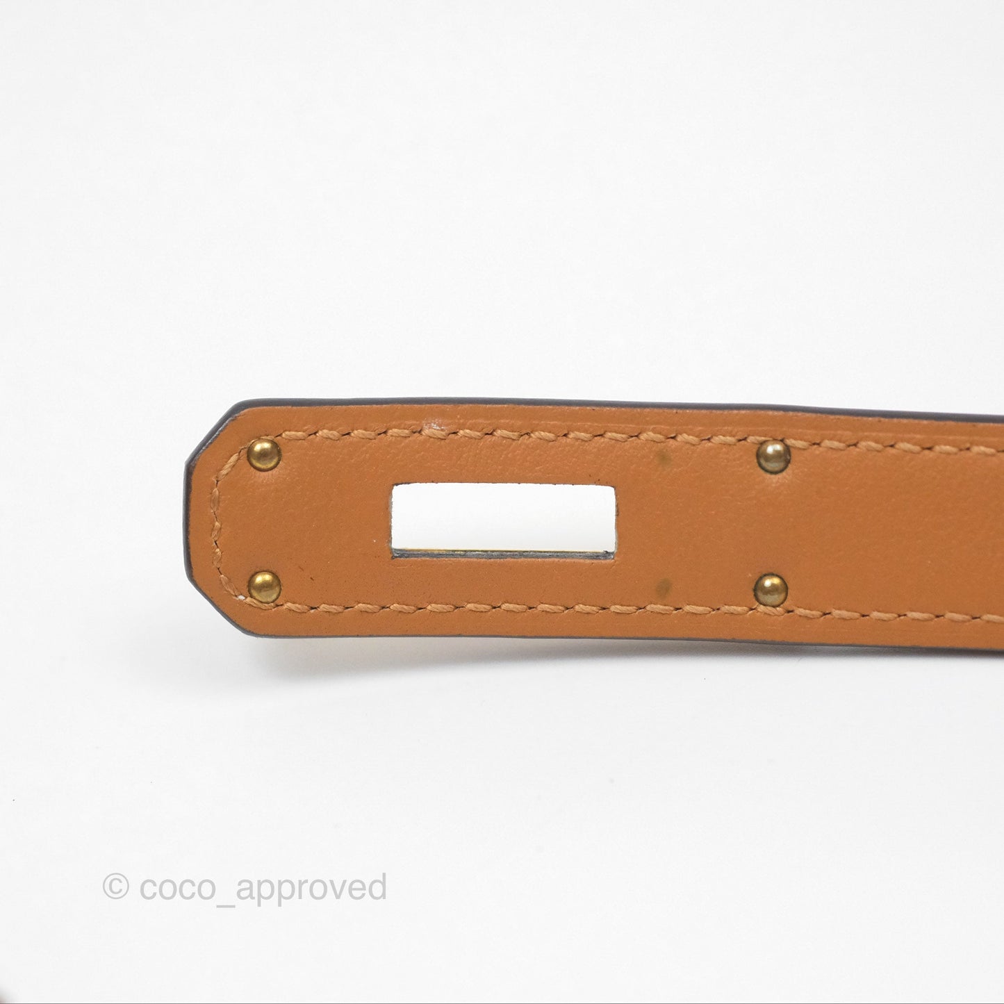 Hermès Epsom Kelly Buckle Belt Etoupe 18 Rose Gold Hardware
