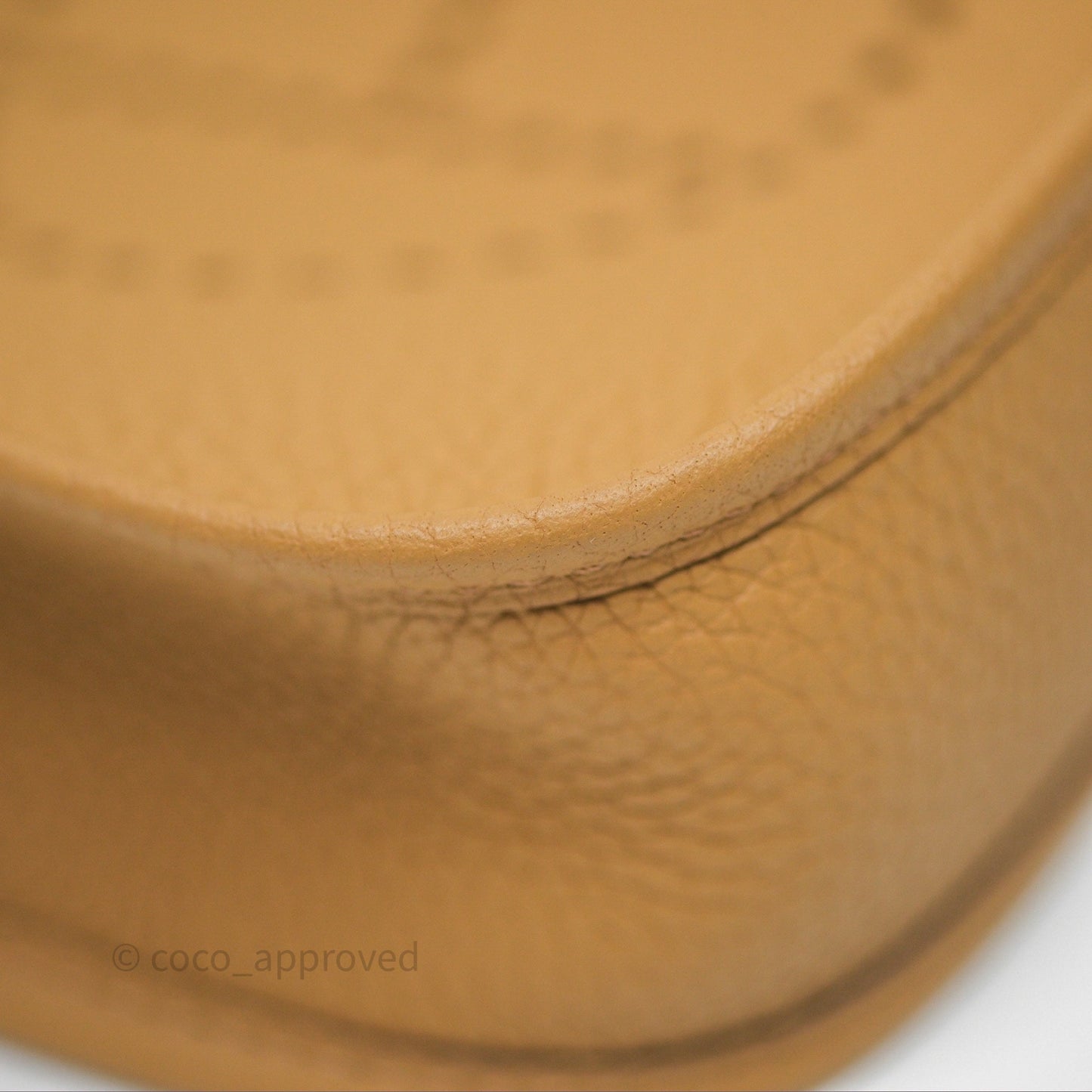 Hermès Mini Evelyne 16 Biscuit 48 Clemence Palladium Hardware