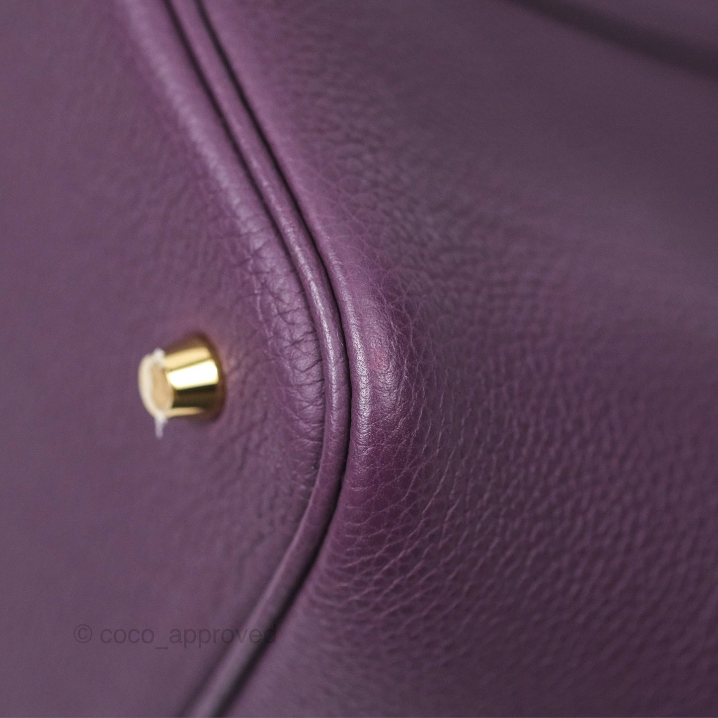 Hermès Picotin 22 Lock Cassis Taurillon Maurice Gold Hardware