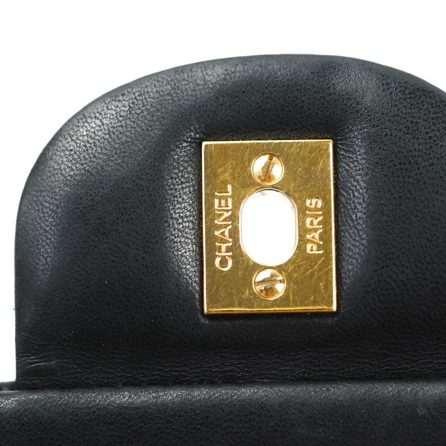 Chanel Jumbo Single Flap Black Lambskin Gold Hardware⁣⁣