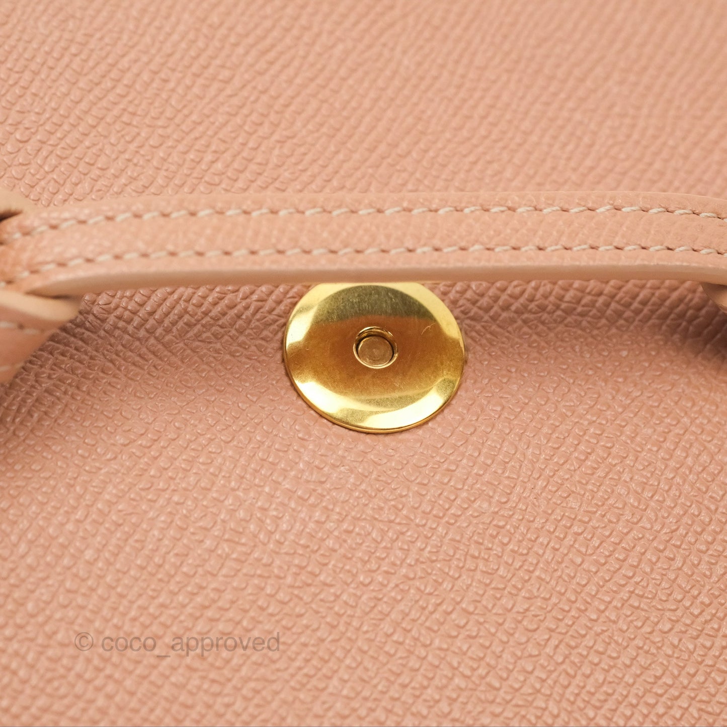 Celine Pico Belt Bag Desert Rose Grained Calfskin Gold Hardware