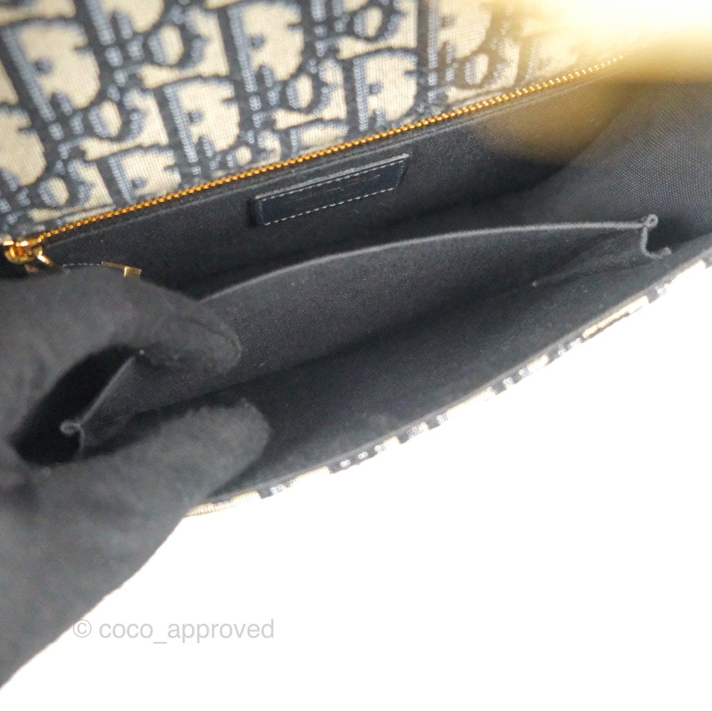 Dior 30 Montaigne Bag Blue Dior Oblique Jacquard