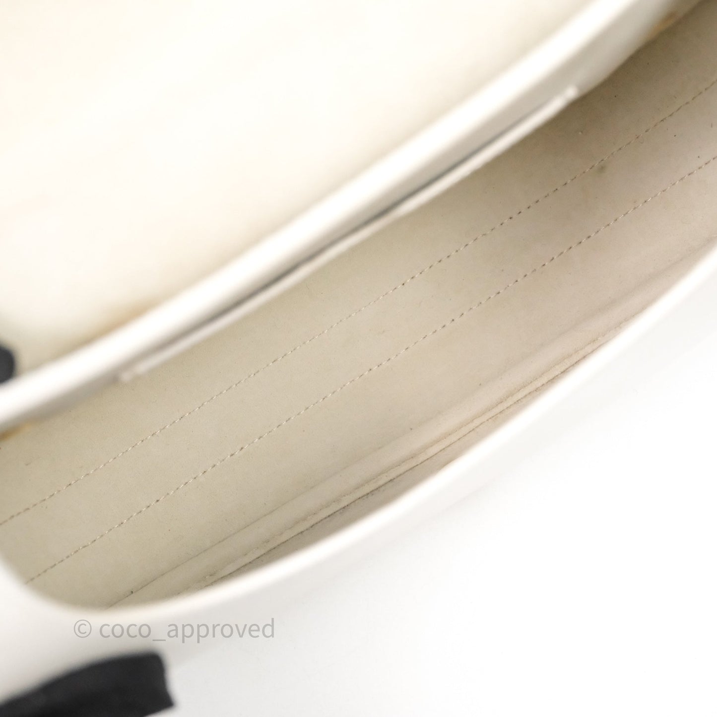 Dior Medium Bobby Bag Off White Calfskin Gold Hardware