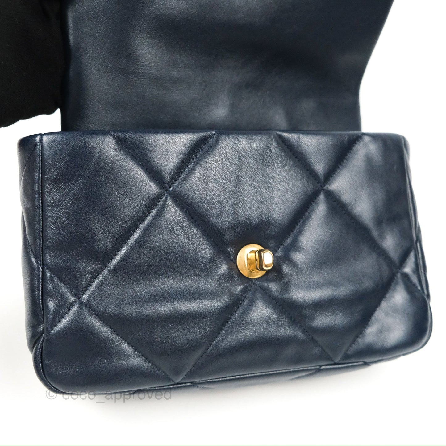 Chanel 19 Small Navy Mixed Hardware