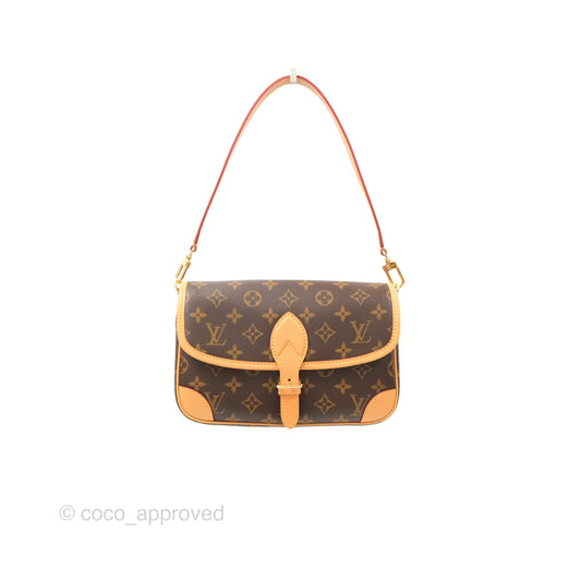 Louis Vuitton Diane Bag Monogram Canvas with Jacquard Strap