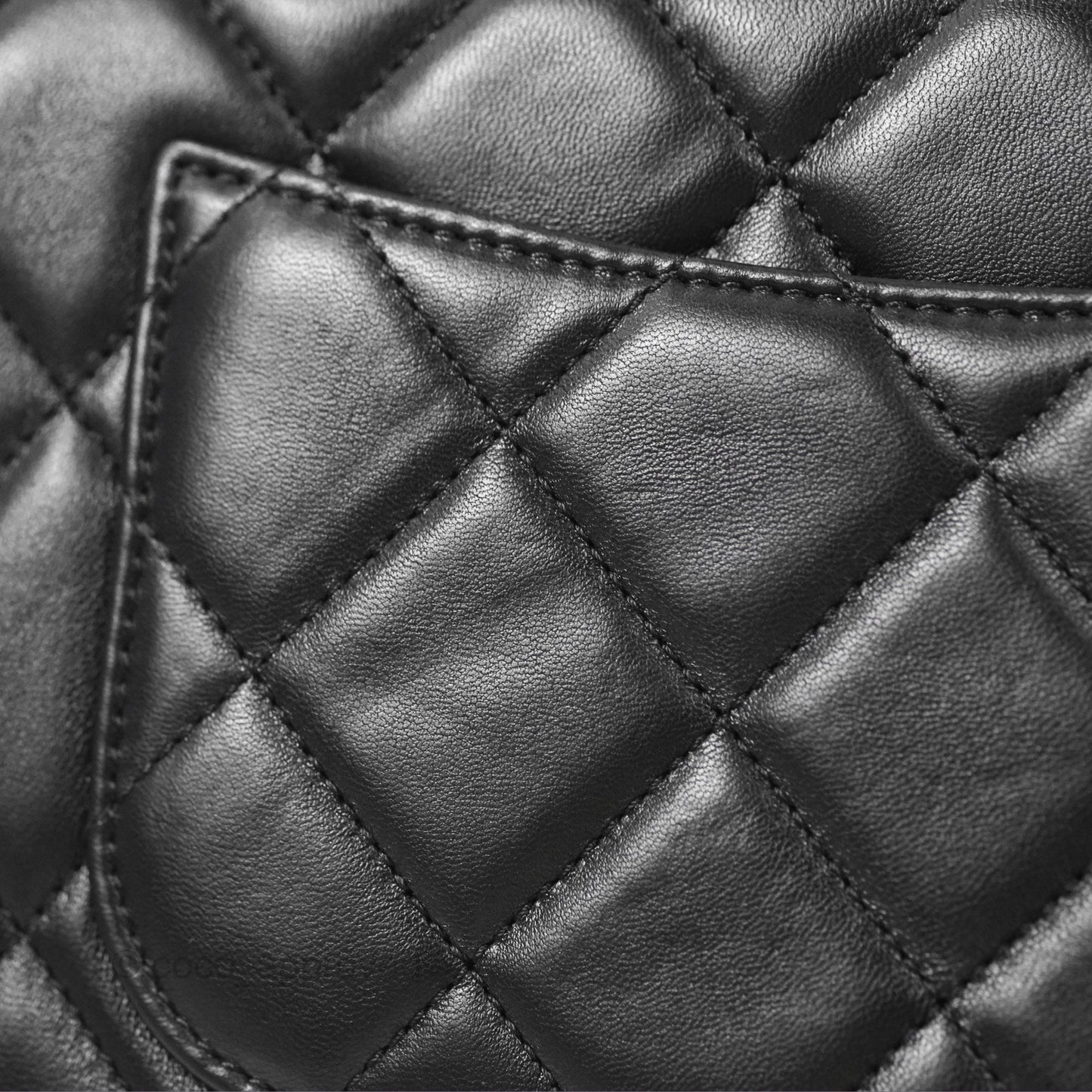Chanel Small Trendy CC So Black Lambskin