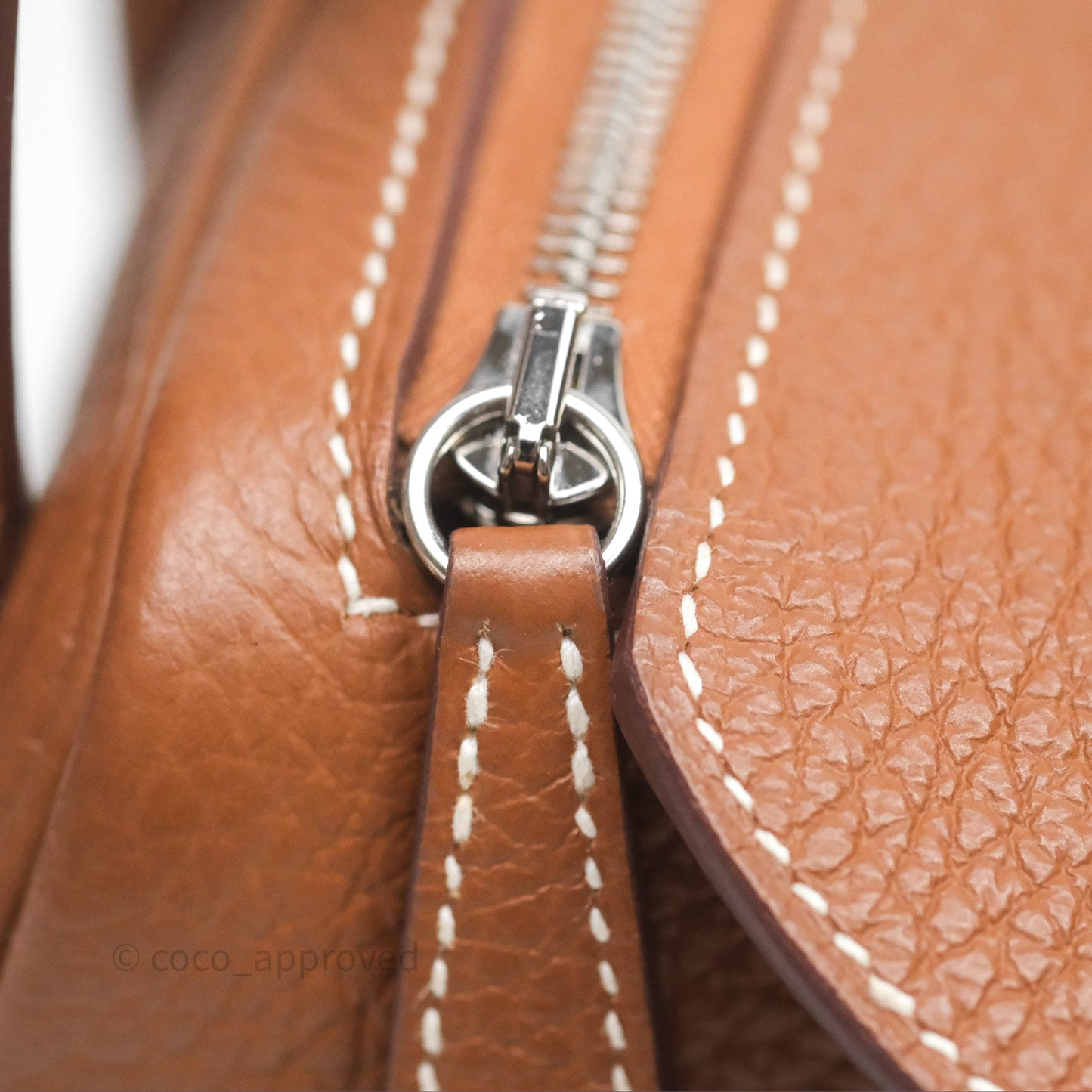 Hermès Mini Lindy 20 Gold Clemence Palladium Hardware
